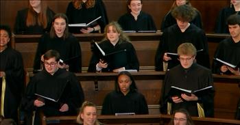 <p>A university choir delivered a powerful and soul-stirring performance of the classic &ldquo;Soon and Very Soon.&rdquo; You&rsquo;ll want to watch and listen to this absolutely splendid and dazzling rendition repeatedly. Check out the video for the rendition of the timeless tune.</p>

<p>As much as people may want to avoid thinking or talking about death, it is very real. It&rsquo;s something that we&rsquo;ll all experience at one time or another. It&rsquo;s an event that will and probably already has impacted your life. Ironically, death is another, but often depressing and painful, part of life.</p>

<p>Death, because of all the unknowns surrounding it, is a significant fear for many people. However, that does not have to be the case. Even though death is something that we will all encounter, it is possible to face it without fear. Because of the love and forgiveness freely offered by Jesus Christ, we can rest assured of where we&rsquo;ll end up after our time on Earth is over.</p>

<p><a href="https://www.youtube.com/watch?v=oJ6RLd4AVUQ">In a clip posted on YouTube</a>, the Nebraska Wesleyan University Choir, a choir of young people, sings a beloved tune about facing death with joy and happiness. Because of Christ&rsquo;s love and forgiveness, they know and understand that Heaven is their destination.</p>

<p>&ldquo;Soon and very soon, we are going to see the King!</p>

<p>Soon, and very soon, we are going to see the King!</p>

<p>Soon, and very soon, we are going to see the King!</p>

<p>Hallelujah, hallelujah&rdquo;</p>

<p>Yes, losing a loved one will forever and always hurt. Time may lessen the sting some, but their absence from our lives will be noticeable, serving as a painful reminder of who we&rsquo;ve lost. However, if they knew Christ and accepted Him as their personal Lord and Savior, knowing that they are in Heaven can and will be a bright, uplifting spot throughout the sadness and pain.</p>

<p>Also, if we accept Christ's forgiveness and love, we can sing those lyrics with the same excitement and without any fear of death.</p>

<p><em><strong><a href="https://www.godtube.com/bible/john/14-3">John 14:3</a></strong> &ldquo;And If I go and prepare a place for you, I will come again, and receive you to myself; that where I am, there you may also go.&rdquo;</em></p>
