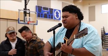 <p><em>American Idol</em> winner Iam Tongi surprised a beloved teacher with a special performance, making for a heartwarming moment. The gifted young man surprised the teacher and students when he appeared and gave an unexpected performance. Check out the video to see how the teacher and the students reacted to the <em>American Idol</em>&rsquo;s surprise appearance.</p>

<p>Educators are a unique and vital group of people. What they do and say in the classroom will literally impact the next generation and our world for years to come. Teachers are in places of extreme importance, teaching and touching young lives daily.</p>

<p><a href="https://www.youtube.com/watch?v=nY7-LqQVJ94">In a clip posted on YouTube</a>, a music teacher, Jenni Warner, was surprised with a special performance by Iam Tongi, the winner of American Idol&rsquo;s Season 21. The teacher and most of the students had no idea who would be walking through those doors.</p>

<p>The video mentions that the students and the teacher were gathered together, believing they were attending an assembly to discuss a food drive. But that was not the case at all. Yes, the food drive was part of it, but the real reason was to surprise Jenni Warner.</p>

<p>When asked what she loves most about her job, Jenni did not hesitate.</p>

<p>&ldquo;Oh, the students,&rdquo; she said. &ldquo;Guys, this is going to make me cry. The kids that I get to teach and be with every day are incredible humans. And I love that making music just like connects all of us together. It&rsquo;s really fun.&rdquo;</p>

<p>When Iam walked through the doors and entered the room, the students started screaming and cheering joyfully. Jenni also could not believe her eyes.</p>

<p>As he consistently did on American Idol, Iam showed he is an incredibly talented and musically gifted young man. He most certainly deserved to be the popular music competition program winner.</p>

<p><em><strong><a href="https://www.godtube.com/bible/james/3-1">James 3:1</a></strong> &ldquo;Do not all be teachers, my brothers, because we teachers will be judged more hardly than others.&rdquo;</em></p>
