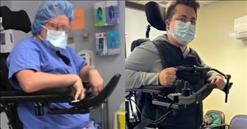 <p>A student in a wheelchair pursues his medical school dream and inspires others. One young man is not letting his physical disability hold him back from going after his educational and career goals. Watch the short video to hear more about the young man and how he refuses to let his disability hold him back in life.</p>

<p>No one&rsquo;s life is perfect. We all face trials, hardships and difficulties. However, while everyone encounters hurdles and obstacles in their way, some clearly have it more difficult than others. We&rsquo;ve all seen and know people who, for whatever reason, seem to come up against more than their fair share of problems and issues.</p>

<p>We also know individuals who, no matter what they face, will persist and persevere. Those people do not waste time making excuses or feeling sorry for themselves. They bravely and admirably accept the hand they&rsquo;ve been dealt in life and go on with their lives. Not only that, but they help others in the process. RJ is one of those people.</p>

<p><a href="https://www.youtube.com/watch?v=7ZTFcBxmoek">A clip posted on YouTube</a> explains that RJ had always dreamed of going into the medical field. Later in the clip, he states how a roller-skating accident left him in a wheelchair after he lost coordination and muscle power in his legs.</p>

<p>But instead of putting his dream of going to medical school on hold or to the side, he persisted. He became the first person in a wheelchair to be accepted into the Dalhousie Medical School at Dalhousie University in Canada.</p>

<p>Instead of being confined to a standard, average wheelchair, RJ uses a standing wheelchair to assist him in school. As the video points out, the innovative piece of equipment allowed him to participate in &ldquo;his first surgical procedure.&rdquo;</p>

<p>&ldquo;It was very exciting for me to then be so close to the surgery and maybe help with small things they let medical students help with at times, like holding a wire,&rdquo; he said.</p>

<p>But even before attending medical school, RJ became a voice on social media, advocating for others who may have accessibility issues due to their disabilities.</p>

<p><em><strong><a href="https://www.godtube.com/bible/james/1-12">James 1:12</a></strong> &ldquo;There is a blessing on the man who undergoes testing; because, if he has God&rsquo;s approval, he will be given the crown of life, which the Lord has said he will give to those who have love for him.&rdquo;</em></p>
