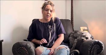 <p>A woman&rsquo;s breathtaking &lsquo;Peace in the Valley&rsquo; rendition will have you humming the song the rest of the day. Angie Sutherland calls herself &ldquo;A small-town gall from West Virginia&rdquo; on her <a href="https://www.youtube.com/@AngieSutherlandGospel">YouTube</a> page. She also writes, &ldquo;I love to sing praises for my Lord. I pray that my videos may uplift someone in a positive way in the Lord.&rdquo;&nbsp;</p>

<p>The caption alone will tell you what her heart is like. And it&rsquo;s how she simply but passionately sings that will leave you in awe. Dressed in a purple t-shirt, ripped jeans, and rocking a messy bun, she sits in her plush rocking chair with her dog hanging out on the armrest when she begins to sing the perfect rhythm of blues and gospel. It&rsquo;s as if her dog senses the sacredness of the moment, soaking in the peace Angie pours out with her words:</p>

<p>&lsquo;There will be peace in the valley for me, someday</p>

<p>There will be peace in the valley for me, oh Lord I pray</p>

<p>There'll be no sadness, no sorrow</p>

<p>No trouble, trouble I see&rsquo;</p>

<p>The song was <a href="https://en.wikipedia.org/wiki/Peace_in_the_Valley">released</a> in 1939, written by Thomas A Dorsey, and sung by Mahalia Jackso,n but it wasn&rsquo;t until Elvis Presley performed the <a href="https://en.wikipedia.org/wiki/Peace_in_the_Valley">song</a> on the Ed Sullivan Show that the song caught on like wildfire, becoming one of the best-known blues Gospel songs in the country. The song paints a vivid picture of a future without sorrow, pain, strife, or fear as it describes a place of calm in the midst of the chaos of life. It&rsquo;s what we have to look forward to in the future when we walk side by side with the Lord.&nbsp;</p>

<p>What I love best about this music video is how Angie sang the song in a simple moment. She wasn&rsquo;t dressed up, nor was she aiming for entertainment. It was a moment of singing to the Lord and letting the music wash over her. Her rendition was deeply refreshing and moving. Whether you&rsquo;re watching at work or in the coziness of your home, this song reminds us of the unshakeable truth we have in God&ndash;He is always with us.&nbsp;</p>

<p><em><strong><a href="https://www.godtube.com/bible/psalms/23-4">Psalm 23:4</a></strong> "Even though I walk through the darkest valley, I will fear no evil, for you are with me; your rod and your staff, they comfort me."</em></p>
