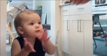 <p>An adorable little girl melts hearts while she helps her mom with the dishes. The child offers and gives her assistance as her mother puts away the dishes from the dishwasher. Check out the short but sweet video of a child doing what she can to help around the house.</p>

<p>Household chores are not and likely never will be enjoyable. No one likes obligations or tasks that feel like necessities, but that is exactly what chores are, which is likely why there is often much grumbling whenever one of those much-maligned and despised jobs is mentioned.</p>

<p>Sure, some of those tasks are better and less horrible than others. Taking out the trash will always be preferable to vacuuming the entire house. But for the most part, they are all jobs everyone hates, often with a burning passion. However, like every other obligation and requirement, they must be completed regardless of how we feel about them.</p>

<p><a href="https://www.youtube.com/watch?v=ZtEDBC1Yxz4">But a cute video posted on YouTube</a> shows a little lady who does not mind helping with the dishes. One could easily argue that she enjoyed helping her mother with the dishes. Without even being asked, the child started offering her assistance with those dishes.</p>

<p>In the clip, the toddler makes her way to the open dishwasher, surprising her mother with her offer of help. Once the child realizes and understands the task, she dives right in and starts helping the best she can.</p>

<p>She grabs a plate and puts it into her mother&rsquo;s outstretched hand. Heartwarmingly, she repeats this task repeatedly without even the slightest bit of grumbling or complaining. She simply wants to help and be close to her mother.</p>

<p>What a cute video and precious moment of a mother and her little girl. Mom better cherish these moments because I believe the child won&rsquo;t always feel the same way about doing the dishes as she ages.</p>

<p><em><strong><a href="https://www.godtube.com/bible/colossians/3-23">Colossians 3:23</a></strong> &ldquo;Whatever you do, do it readily, as to the Lord and not to men:&rdquo;</em></p>
