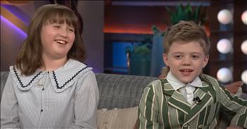 <p>Kelly Clarkson&rsquo;s two adorable kids appeared as guests on her show. The Grammy Award-winning singer brought her cute children &ndash; a boy and a girl &ndash; out for a hilarious and entertaining discussion, much to the amusement of the studio audience. Watch the clip to hear what the singer&rsquo;s children had to say about school, singing and whether they get more views on YouTube than their famous mom.</p>

<p>As every parent knows, children will forever positively change your life in every imaginable way. Your concerns will no longer be about yourself and your spouse, but you&rsquo;ll also have another person or two or three to consider. Every decision and choice you make will impact them as well.</p>

<p>Regardless of fame or how much money they possess, entertainers are still just people, and many of them, including Kelly Clarkson, are parents. The original American Idol is well aware of the joy that children bring to life. She has two adorable children &ndash; Remy and River &ndash; who are both into music, just like their talented mother.</p>

<p>In a <a href="https://www.youtube.com/watch?v=EtUyuIdSggU">clip posted on YouTube</a>, Kelly brings her children out and interviews them. Their discussion covers various topics such as singing, school and nerves while performing in front of an audience.</p>

<p>Kelly specifically mentions that while her children have their hair done and makeup on, that is not their typical look at home.</p>

<p>Before sitting down for a discussion with his mother, River shows musical talent runs in the family. He charms everyone while giving a stunning rendition of Frank Sinatra&rsquo;s &ldquo;My Way.&rdquo; Kelly later asks her son why someone so young would choose a song by Frank Sinatra to sing.</p>

<p>It&rsquo;s a heartwarming and cute moment between a mother and her children. This is, without a doubt, Kelly&rsquo;s favorite interview of all time.</p>

<p><em><strong><a href="https://www.godtube.com/bible/proverbs/22-6">Proverbs 22:6</a></strong> &ldquo;If a child is trained up in the right way, even when he is old he will not be turned away from it.&rdquo;</em></p>
