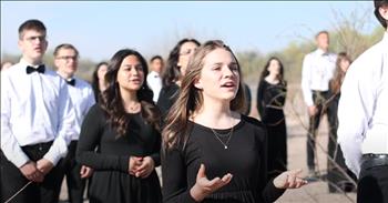 <p>A high school choir delivered a stunning rendition of &ldquo;Because He Lives (Amen).&rdquo; The gifted young people put their immense talents on full display while performing a tune about the Lord&rsquo;s inexplicable and astounding love, faithfulness and forgiveness. Watch the video to listen to this choir&rsquo;s powerful, moving performance.</p>

<p>Human beings have a knack, a skill, for dirtying and messing things up. Man&rsquo;s disobedience in the Garden of Eden invited and unleashed sin into the world. Since that act, nothing has been the same. Sin has ruined, wrecked and destroyed everything it has encountered, including marriages, careers and entire lives.</p>

<p>But because God had pity and love for us, a bunch of sinners, He sent His Son to Earth, a willing sacrifice who suffered and died on the cross. That ultimate act of love paid a debt we could never fulfill, bridging the gap and divide that sin had caused between God and man. So, because of Him, we can be forgiven and look forward to an eternity with Him. Because He lives, we can face tomorrow.</p>

<p><a href="https://www.youtube.com/watch?v=5nfgkswMPsw">In a clip posted on YouTube</a>, a group of high school students, the High School Choir of Gospel Light Baptist Academy, sings about how, because of Christ, we have a future and hope.&nbsp;</p>

<p>&ldquo;Because He Lives (Amen)&rdquo; is a song that perfectly captures and articulates the difference Christ makes in the life of every sinner who comes forward and professes the name of Jesus.</p>

<p>&ldquo;Because He lives</p>

<p>I can face tomorrow</p>

<p>Because He lives</p>

<p>Every fear is gone&rdquo;</p>

<p>Not only do these young people beautifully belt out the song's lyrics, but several students play instruments in the video. There is simply a ton of musical talent and skill packed into this nearly five-minute video.</p>

<p><em><strong><a href="https://www.godtube.com/bible/john/6-57">John 6:57</a></strong> &ldquo;As the living Father has sent me, and I have life because of the Father, even so he who takes me for food will have life because of me.&rdquo;</em></p>
