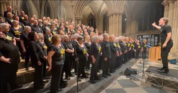 <p>There&rsquo;s one song that&rsquo;s tucked itself away in our hearts since it became a hit in 2011. It&rsquo;s the kind of love song that doesn&rsquo;t fill space&ndash;it fills your very soul. And that&rsquo;s the breathtaking experience you&rsquo;ll feel when you watch the Rock Choir at Pershore Abby as the choir delivers a chilling and beautiful rendition of &lsquo;A Thousand Years.&rsquo;&nbsp;</p>

<p>The soaring voices reverberated through the ancient stone walls, carrying the weight of centuries of history, hope, love, and God&rsquo;s eternal promises.&nbsp;</p>

<p>Christina Perri made A Thousand Years Famous by singing it for the climactic scene in the <a href="https://en.wikipedia.org/wiki/A_Thousand_Years_(Christina_Perri_song)">Twilight saga</a>, &lsquo;Breaking Dawn,&rsquo; when Bella walks down the aisle to the love of her life, Edward. The moment captured every memory of the two together as they were about to become one for all time.&nbsp;</p>

<p>The song alone is breathtaking but added to the scene, it wrapped its way into our hearts and reminded us of the one our souls love. It&rsquo;s not just a song but a prayer&ndash;a longing to be wrapped in love, a desire to live within a moment that lasts forever.&nbsp;</p>

<p>And in the grandeur of the Abbey, the voice of the Rock Choir&ndash;the song became a perfect symphony that you can&rsquo;t help but hum along to. Each voice of the choir carried a sense of awe. Every note seemed to stretch towards eternity as the choirmaster enthusiastically called on each person to carry the notes.&nbsp;</p>

<p>The moment the choir sang&ndash;the captured the hearts of fans online with over 46,000 views. One viewer <a href="https://www.youtube.com/watch?v=GpHnJCHWhF0">wrote</a>, &ldquo;I couldn't stop watching&hellip; loved the conductor's expressiveness. Great arrangement and how all the voices complimented each other.&rdquo;</p>

<p>Another <a href="https://www.youtube.com/watch?v=GpHnJCHWhF0">added</a>, &ldquo;I found the choirmaster absolutely entertaining!! Some stand like a statue, but this one lives along with the music! Well done!!&rdquo;&nbsp;</p>

<p>Our favorite <a href="https://www.youtube.com/watch?v=GpHnJCHWhF0">quote</a> that sums up the song and the performance came from a fan who added, &ldquo;I loved this so much! LOVE the conductor! LOVE the arrangement! The choir and the building is gorgeous. The song is how I feel about my love. Thank you all!&rdquo;&nbsp;</p>

<p>As the final notes lingered in the heart, there was a quiet knowing: music has a way of touching our hearts in places that words can&rsquo;t reach. In that beautiful sacred space, this song wasn&rsquo;t just heard&ndash;it was felt. We hope you felt it, too.&nbsp;</p>

<p><em><strong><a href="https://www.godtube.com/bible/1-corinthians/13-4">1 Corinthians 13:4-5</a></strong> "Love is patient, love is kind. It does not envy, it does not boast, it is not proud. It does not dishonor others, it is not self-seeking, it is not easily angered, it keeps no record of wrongs."&nbsp;</em></p>

