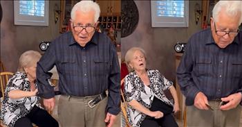 Sweet Elderly Couple's Hilarious Argument About Belt Loops and Suspenders