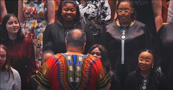 <p>Robes rustled, dresses swayed, and drums played as the Saint Olaf choir sang an uplifting &lsquo;I Sing Because I&rsquo;m Happy&rsquo; performance. But they didn&rsquo;t just sing in one church. This choir gathered others and sang in several different places, like the University of Pretoria with TUKS Camerata, Wits University in Johannesburg, South Africa, with Quava Vocal Group, and Holy Cross Anglican Church, Soweto, South Africa.&nbsp;</p>

<p>The result? Voices blended together to sing to the Lord of the joy they&rsquo;ve found in Him. The music seemed to touch every heart listening, and the very walls that held the choir were echoing that joy in the Lord is meant to be shared.&nbsp;</p>

<p>The song &lsquo;I Sing Because I&rsquo;m Happy&rsquo; carries a simple yet deep message. It&rsquo;s not about singing when everything is going well or when life feels easy. Instead, it&rsquo;s about choosing joy, even in the midst of hard days. And more often than not, we all have days where we struggle to find joy.</p>

<p>I sing Because I'm Happy<br />
I sing Because I'm Free<br />
His Eye is on the Sparrow And I Know He Watches Me<br />
I sing Because I'm Happy</p>

<p>As the first notes of the song began, a hush settled over the crowd&mdash;the kind that feels like the Holy Spirit is moving and bringing in a fresh wave of joy. They sang of the freedom we feel in Christ. We sing because we are indeed free, and we know he watches and guides our steps.&nbsp;</p>

<p>The <a href="https://www.youtube.com/watch?v=sMIXq8nMYvU&amp;ab_channel=St.OlafCollege">lines</a> &ldquo;His Eye is on the Sparrow, and I know He watches me&rdquo; bring this song to another level of depth. These words connect joy to trust in God&rsquo;s love and care. It&rsquo;s the knowledge that no matter where we are or what we face, we are seen and known by a God who loves us deeply.&nbsp;</p>

<p>Then there&rsquo;s the chant of happiness&mdash;the <a href="https://www.youtube.com/watch?v=sMIXq8nMYvU&amp;ab_channel=St.OlafCollege">repetition</a> of &ldquo;I&rsquo;m so happy, yes I&rsquo;m so happy&rdquo; that feels like a wave of celebration, lifting the spirit higher with every phrase. You can almost hear the echoes of a community united in joy, their voices raised in a collective, contagious celebration of the truth: happiness is found in being known and loved by God. It&rsquo;s found in the security of His watchful presence over our lives.</p>

<p>What a treat to listen to! Whether in the stillness of our hearts or in the loud, jubilant chorus of a community singing together, the truth remains: we sing because we&rsquo;re happy, because we&rsquo;re free, and because His eye is always on us.</p>

<p><em><strong><a href="https://www.godtube.com/bible/matthew/10-29">Matthew 10:29-31</a></strong> "Are not two sparrows sold for a penny? Yet not one of them will fall to the ground outside your Father&rsquo;s care. And even the very hairs of your head are all numbered. So don&rsquo;t be afraid; you are worth more than many sparrows."</em></p>
