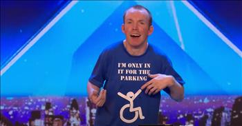 Comedian with Disability Brings the House Down and Earns Standing Ovation on Britain’s Got Talent