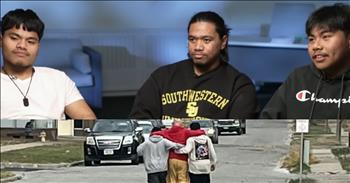 <p>Heroic teens rushed outside to save a man who had fallen on train tracks. The three young men wasted no time getting to someone who needed help. Watch the clip to see and hear about the three teenagers&rsquo; life-saving efforts.</p>

<p>Teenagers often get a bad rap. Many people see and think of teenagers as being out-of-control, self-centered, video-game-obsessed individuals who are always looking for ways to bring about destruction and mayhem. Of course, that is painting with a considerably broad brush, which is always a wrong move.</p>

<p>Some teenagers will fit and meet that very narrow description and narrative. For the most part, teenagers aren&rsquo;t that way at all. That is certainly the case when talking about three Iowa teenagers who saw an elderly gentleman in distress and a potentially life-threatening situation.</p>

<p><a href="https://www.youtube.com/watch?v=mPD7EoXvCFU">In a clip posted on YouTube</a>, three teenage boys recalled seeing an older man fall on train tracks while in class. The clip adds that the unnamed man had trouble returning to his feet. Instead of asking for permission, all three walked out of school and quickly headed to where the man had fallen.</p>

<p>A teacher spotted the three young men as they approached the elderly gentleman. However, by that point, the teacher admitted that they had everything covered.</p>

<p>&ldquo;Kinda by the time I was out there, they were kind of getting to him and helping him up off his feet,&rdquo; the high school science teacher said. &ldquo;And then they started walking him to the bus stop and that&rsquo;s about two blocks away. And I decided to take out my phone and take a picture.&rdquo;</p>

<p>What the teacher captured with his photo was a beautiful moment of three heroic young men assisting someone in trouble.</p>

<p>&ldquo;It was just, you know, a selfless act,&rdquo; the teacher said. &ldquo;They didn&rsquo;t wait and ask for permission. They just said, &lsquo;We&rsquo;re doing this.&rsquo;&rdquo;</p>

<p><em><strong><a href="https://www.godtube.com/bible/philippians/2-4">Philippians 2:4</a></strong> &ldquo;Look not every man on his own things, but every man also on the things of others.&rdquo;</em></p>

