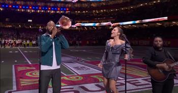 <p>Lauren Daigle and Trombone Shorty deliver an unforgettable rendition of 'America the Beautiful' at the 59th Super Bowl, held at the Caesar Dome in New Orleans, Louisiana. With Daigle's soulful vocals and Trombone Shorty's electrifying brass performance, this powerful collaboration pays tribute to the beauty and spirit of America. Watch this iconic moment from Super Bowl history that brought the crowd to their feet!</p>
