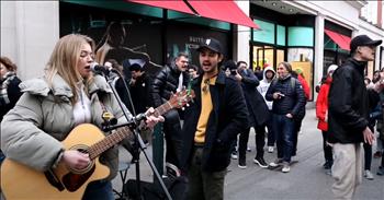 <p>A duo&rsquo;s electrifying cover of &ldquo;Come Together&rdquo; by The Beatles stuns. The two young musicians delivered a fantastic and awe-inspiring rendition of one of the most beloved, well-known songs of all time. Watch the short clip to see and hear the two gifted musicians perform &ldquo;Come Together.&rdquo;</p>

<p>The Beatles are, without a doubt, one of the most popular and influential bands ever. Many current musicians cite The Beatles as having a significant influence on them. Even those who aren&rsquo;t the biggest fans of Paul, John, George and Ringo&rsquo;s work can&rsquo;t argue otherwise. Trying to do so would be a fool&rsquo;s errand and be totally in vain.</p>

<p>Decades after the band broke up, their music is still widely heard, covered and enjoyed. Most people can recognize a tune from The Beatles within the song&rsquo;s first few notes. Seconds later, they and everyone are singing along, reciting those iconic and memorable lyrics.</p>

<p><a href="https://www.youtube.com/watch?v=uZuD0zefrPE">In a clip posted on YouTube</a>, musicians Zoe Clarke and Carlos Zaldivar put on a live public performance of &ldquo;Come Together.&rdquo; It&rsquo;s an outstanding, noteworthy performance in which the two young musicians fully displayed their immense musical talent. Many other people seemed to agree as they had garnered a sizable crowd.</p>

<p>Like nearly every Beatles song, &ldquo;Come Together&rdquo; has some of the most recognizable lyrics. Even though the lyrics may be a little odd, most people still seem to know them. That just shows the staying power and influence of arguably the most well-known and beloved band in the history of music.</p>

<p>&ldquo;Here come old flat-top, he come groovin&rsquo; up slowly<br />
He got ju-ju eyeball, he one holy roller<br />
He got hair down to his knee<br />
Got to be a joke; he just do what he please&rdquo;</p>

<p>Zoe and Carlos's &ldquo;Come Together&rdquo; duet is fantastic and deserves repeated listens. Even those who aren&rsquo;t big on the four lads from Liverpool have to agree this is a phenomenal cover.</p>

<p><em><strong><a href="https://www.godtube.com/bible/ephesians/5-19">Ephesians 5:19</a></strong> &ldquo;Speaking to yourselves in psalms and hymns and spiritual songs, singing and making melody in your heart to the Lord;&rdquo;</em></p>

