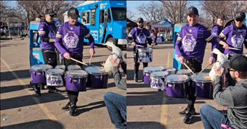 <p>This talented duck shows off its incredible musical skills. Hilariously, this bird has been blessed with more gifts and skills in the musical department than many people. Watch the short but hysterical and frankly astonishing clip to see this animal&rsquo;s surprising amount of talent.</p>

<p>Everyone has been blessed with different skills and gifts. Some people may have one area where they naturally excel while others may have multiple places where they are gifted. Some people may be strong public speakers, athletes or actors. Other people may shy away from doing anything in public. Instead, they might have a knack for writing, painting or drawing.</p>

<p>Regardless of the skills and talents we&rsquo;ve been given, they are unique to us. God is in the business of creating individuals, one-of-a-kinds, not replicas or duplicates. Apparently, as <a href="https://www.instagram.com/reel/C4Bq2aLpDib/">one laugh-out-loud video posted on social media</a> shows, this includes members of the animal community.</p>

<p>In the clip, a group of men wearing Minnesota Viking apparel beat on drums also decked out in Viking logos. The guys sound fantastic as they show off their considerable and impressive musical talents, likely right before the Vikings were scheduled to take the field. I&rsquo;m not sure what else they could add to make them sound any better, could you?</p>

<p>Well, as it turns out they did need some additional help. A duck offers some assistance, lending a hand or, to be more accurate, some feet. Seconds into the video, one man kneels before a drum while he holds a duck. Surprisingly and hilariously, the duck knows precisely what to do.&nbsp;</p>

<p>The animal swiftly moves its feet up and down, beating on the drum. Astonishingly, the duck finds and then keeps the rhythm with its fellow drummers throughout the clip.</p>

<p>Animals never cease to amaze us; this video is yet another bright, shining example of that. Who would have thought that ducks could ever play the drums?</p>

<p><em><strong><a href="https://www.godtube.com/bible/genesis/1-21">Genesis 1:21</a></strong> &ldquo;And God created great whales, and every living creature that moves, which the waters brought forth abundantly, after their kind, and every winged fowl after his kind: and God saw that it was good.&rdquo;</em></p>
