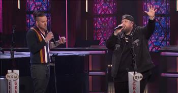 <p>Jelly Roll and Brandon Lake turned in a live soul-stirring &ldquo;Hard Fought Hallelujah&rdquo; performance. The two super-talented musicians wowed the crowd at the Grand Ole Opry with their powerful, moving rendition of the hit song. Watch the short but emotional clip as Brandon and Jelly Roll give a dazzling vocal performance.</p>

<p>Life is often not an enjoyable experience. Sadly, storms and challenges have a way of finding and visiting all of us at one time or another. There will no doubt be instances that push you to your limits and result in immense pain and sorrow.</p>

<p>There may even be times when you&rsquo;re left wondering and asking about God. Where is He in all of this? What is He doing right now? Why has He seemingly disappeared when I need Him the most? While those are normal thoughts to have while going through a storm, God is forever faithful. He has never let us down in the past and won&rsquo;t do so in the future, either.</p>

<p><a href="https://www.youtube.com/watch?v=D9iFy7XtwPo">In a clip posted on YouTube</a>, Brandon and Jelly Roll perform &ldquo;Hard Fought Hallelujah.&rdquo; It&rsquo;s an emotional, powerful tune about going through life&rsquo;s storms but continuing to praise and thank the Lord even when it hurts and we&rsquo;re unsure about His plan.</p>

<p>&ldquo;There&rsquo;s times when my hands go up freely</p>

<p>And times that it costs, oh-oh</p>

<p>There&rsquo;s days when a praise comes out easy</p>

<p>Days when it takes all the strength I got&rdquo;</p>

<p>Even if you aren&rsquo;t a fan of either Brandon or Jelly Roll, &ldquo;Hard Fought Hallelujah&rdquo; is still an easy song to love. The song describes a situation everyone has been in at one time or another. We&rsquo;ve all experienced pain and heartache.</p>

<p>Praising and thanking the Lord when things are going well and according to our plan is easy. But it&rsquo;s much more difficult to do when we&rsquo;re experiencing pain, sorrow and grief. Regardless of our present circumstances, He is good, loving and faithful. He is still deserving of all praise, glory and honor.</p>

<p><em><strong><a href="https://www.godtube.com/bible/1-thessalonians/5-18">1 Thessalonians 5:18</a></strong> &ldquo;In everything give praise: for this is the purpose of God in Christ Jesus for you.&rdquo;</em></p>
