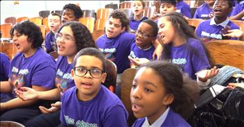 <p>The PS22 Chorus captivates with their stunning, awe-inspiring cover of &lsquo;My Heart Will Go On.&rdquo; The group of young singers will amaze you with their rendition of the Celine Dion classic. Watch the video to hear and see the youngsters belt out the lyrics to the song known and loved by many.</p>

<p>Sadly, children are likely the most overlooked and underestimated members of society. Many people dismiss them simply because of their young age and limited life experience. Why look down on a child? Children have been blessed with talents and gifts from the same God who created you and me. They can and often do surprise with what they are capable of.</p>

<p>The PS22 Chorus is a perfect example of children doing some pretty incredible things. That choir of young, immensely talented voices consistently turns in one magnificent musical cover after another. <a href="https://www.youtube.com/watch?v=mTwbk6yzf9E">In a clip posted on YouTube</a>, the youngster did it once again. They covered Celine Dion&rsquo;s &ldquo;My Heart Will Go On.&rdquo;</p>

<p>&ldquo;My Heart Will Go On&rdquo; is one of those special songs that you immediately recognize from the song&rsquo;s opening notes. With such a high-profile, recognizable tune, everyone would notice if it wasn&rsquo;t performed well or if a lyric was missed or flubbed. But that does not happen at all in this cover. This video is full of a ton of talent.</p>

<p>As great as the entire video is, the highlight of their performance is likely the young woman&rsquo;s solo near the conclusion. She sings a difficult song by a highly accomplished singer who can hit notes most people cannot and does so flawlessly, demonstrating that she has been blessed with considerable musical talent.</p>

<p>This video deserves to be viewed multiple times to fully appreciate the children&rsquo;s outstanding cover.</p>

<p><em><strong><a href="https://www.godtube.com/bible/colossians/3-16">Colossians 3:16</a></strong> &ldquo;Let the word of Christ dwell in you richly in all wisdom; teaching and admonishing one another in psalms and hymns and spiritual songs, singing with grace in your hearts to the Lord.&rdquo;</em></p>

