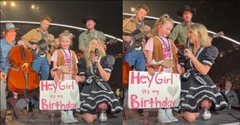 <p>Anne Wilson brought a little fan on stage for a special birthday serenade. The incredibly talented and super popular Christian music singer shared a sweet moment with an adorable fan during one of her concerts. Watch the short video to see and hear the heartwarming moment.</p>

<p>Birthdays, at least for children, are important milestones. That&rsquo;s a fact that they will not let you forget either. Children will begin reminding you months before the annual day. It doesn&rsquo;t matter how old they are turning. Their birthday is a big, big deal. Next to Christmas, their birthday is the next most incredible day of the year.</p>

<p>So, when they tell you their birthday is coming up, even if it&rsquo;s not for another six months, you better respond with an equal amount of excitement and optimism. When they tell you their birthday is coming up, it&rsquo;s also best to grab a pen and paper because they are likely to hit you with a laundry list of things they want. Always remember that to children, their birthdays are massive, life-changing events.</p>

<p><a href="https://www.youtube.com/shorts/DtvSQSK9sCA">A clip posted on YouTube</a> shows that Anne seems to understand the importance of birthdays for children. The clip begins with a quick shot of a child sitting in the stands, holding a sign informing others that it&rsquo;s her birthday. Well, her sign did what it was intended to do: it caught Anne&rsquo;s attention.</p>

<p>Later in the clip, Anne, while on stage, said that she spotted the child and her sign and had her team reach out to the little girl and bring her on stage. Next, the child, Hazlyn, gets a birthday surprise that she will not soon forget.</p>

<p>Anne and the entire crowd sang &ldquo;Happy Birthday&rdquo; to her.</p>

<p>But that was not all.</p>

<p>Anne and the child shared two hugs, and she signed the child&rsquo;s poster. That is a moment and an interaction the little girl will remember for the rest of her life!</p>

<p><em><strong><a href="https://www.godtube.com/bible/ephesians/4-32">Ephesians 4:32</a></strong> &ldquo;And be you kind to one another, tenderhearted, forgiving one another, even as God for Christ&rsquo;s sake has forgiven you.&rdquo;</em></p>

