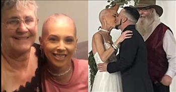 <p>A community banded together to give a mom with cancer her perfect wedding day. A group of people lent their time, talents and money to help a woman experience a special day. Watch the short but sweet and tear-jerking video about a mother battling cancer and how several people did what they could to make her wedding memorable.</p>

<p>There are many terrible, horrible and awful things in this world. Cancer is near the top of that list. It causes nothing but hurt, heartache and pain. Sadly, most people have been impacted by that deadly disease in one way or another.</p>

<p>However, during these horrible situations, something spectacular often happens. People, even strangers, will typically come together, and do what they can to help the patient and their family. Tremendous and moving displays of love and kindness can and often do happen when people are at their lowest. That is precisely what happened when one woman with terminal cancer got married.</p>

<p><a href="https://www.youtube.com/shorts/WMBlWFnDVKU">A clip posted on YouTube</a> points out that a community raised $20K for Esther and Mike Furches&rsquo; wedding.</p>

<p>&ldquo;Everyone&rsquo;s donations paid to have that wedding happen, literally everything, because people just wanted to help,&rdquo; Esther said. &ldquo;We planned this wedding in a week.&rdquo;</p>

<p>Later in the clip, Esther mentions that those who attended the wedding were community members. Anyone who had touched and or made even the most minor impact on her life was invited to her wedding, Esther said.</p>

<p>Esther is in a desperate fight for her life. Initially, doctors said Esther was cancer-free in November, but sadly, in December, the cancer had returned in full force. She has been given a year, but she is determined to beat cancer and see her children have children.</p>

<p>The Lord can still perform miracles and is fully able to defeat cancer. Esther and her family certainly need prayers during this time.</p>

<p><em><strong><a href="https://www.godtube.com/bible/ephesians/4-32">Ephesians 4:32</a></strong> &ldquo;And be kind to one another, full of pity, having forgiveness for one another, even as God in Christ had forgiveness for you.&rdquo;</em></p>
