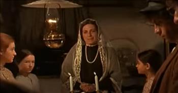 <p>The family in &ldquo;Fiddler on the Roof&rdquo; gathers for a moving prayer around the dinner table. Because &ldquo;Fiddler on the Roof&rdquo; is a beloved musical, the prayer is performed in a sing-song manner right before the family partakes in Sabbath dinner. Watch the short but moving clip to hear the powerful prayer.</p>

<p>Musicals continued to be one of the most popular forms of entertainment. Hundreds of thousands visit New York City annually to take in a Broadway play or two, many of which are musicals. Likely, right off the top of your head, you can name a handful of musicals. &ldquo;Hamilton,&rdquo; &ldquo;Les Mis&eacute;rables,&rdquo; &ldquo;The Lion King,&rdquo; &ldquo;Cats&rdquo; and &ldquo;Wicked&rdquo; are just a few of the many successful Broadway musicals that have legions of dedicated fans.</p>

<p>&nbsp;Another beloved Broadway musical is &ldquo;Fiddler on the Roof,&rdquo; which was later adapted into a 1971 Academy Award-winning film. &nbsp;<a href="https://www.imdb.com/title/tt0067093/?ref_=nv_sr_srsg_1_tt_7_nm_0_in_0_q_Fiddler">According to IMDB</a>, &ldquo;Fiddler on The Roof&rdquo; is about a large, traditional Jewish family living in Russia at the beginning of the 20th century.</p>

<p><a href="https://www.youtube.com/watch?v=K3-AgF_fU9s">In the clip posted on YouTube</a>, Tevye, the patriarch of the family, returns home and enthusiastically greets his loved ones as he introduces them to Perchik. As the introductions are made, the table is set for Sabbath dinner.</p>

<p>Around the 4:30-minute mark, the family gathers around the dinner table, but before they enjoy the food that has been prepared, they pray. Of course, with this being a musical, the prayer is done in song.</p>

<p>They ask for the Lord&rsquo;s protection over the family, to guide them away from sin and shame and to have the family&rsquo;s daughters emulate Ruth and Esther. The mother and father also ask the Lord to send their daughters caring and loving husbands.</p>

<p>The beautiful scene captures a loving family calling out to and asking the Lord for His guidance, protection and direction. It&rsquo;s something that is rarely seen in modern films.</p>

<p><em><strong><a href="https://www.godtube.com/bible/mark/11-24">Mark 11:24</a></strong> &ldquo;For this reason I say to you, whatever you make a request for in prayer, have faith that it has been given to you, and you will have it.&rdquo;</em></p>
