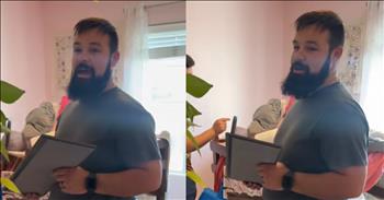 <p>A group of workers replacing a floor joined a little girl in an adorable sing-along. While hard at work in a house, the men gave a sweet performance as they sang a cute song with a young woman. Watch the short but unbelievably sweet and heartwarming clip to hear the sing-along.</p>

<p>As every parent knows, children love music, especially when it&rsquo;s a song from one of their favorite movies or television shows. When that happens, children will sing those tunes over and over and over again. All parents are also more than familiar with this. After the first &ldquo;Frozen&rdquo; movie came out, for years, it was nearly impossible to go anywhere and not hear &ldquo;Let It Go.&rdquo; Even if you didn&rsquo;t have kids, you still knew all the words to &ldquo;Let It Go&rdquo; simply because of how much the song was played.</p>

<p>But when you are a parent, you want to make your kids happy and do whatever you can to make that happen. Sometimes, that means singing along with them to their favorite song, even if you&rsquo;ve heard it thousands of times.</p>

<p><a href="https://www.tiktok.com/@jonesgirlstudio/video/7466545784238918955">In a clip posted on social media</a>, a group of men working to replace a floor is captured singing along with a little girl. Based on their willingness to sing the silly song with the girl, all those men are likely parents. No one else but a parent would willingly sing a song about how a penguin waddles.</p>

<p>Surprisingly, they also don&rsquo;t sound too bad. It&rsquo;s perhaps from all the singing they&rsquo;ve had to do because of their children.</p>

<p>What an adorable and precious sight of a group of men who want to put a smile on a little girl&rsquo;s face, even if that means singing a silly song with her.</p>

<p><em><strong><a href="https://www.godtube.com/bible/ephesians/6-4">Ephesians 6:4</a></strong> &ldquo;And, you fathers, do not make your children angry: but give them training in the teaching and fear of the Lord.&rdquo;</em></p>

