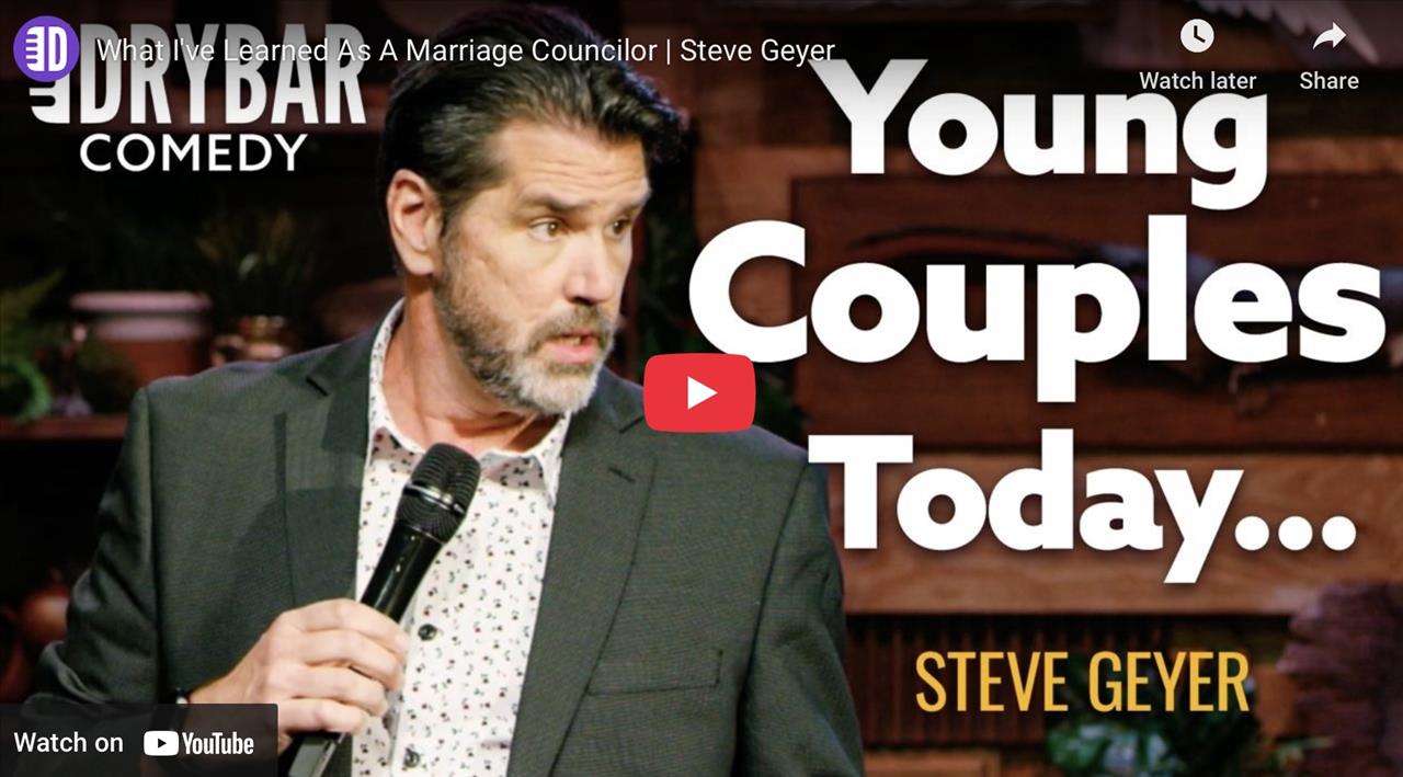 <p>After years of marriage, Steve Geyer has finally cracked the code on true love. And after counseling countless couples, he can confidently say&mdash;whatever these starry-eyed, Instagram-filtered lovebirds are doing these days&hellip; ain&rsquo;t it. True love is dropping a gas bomb in front of your spouse post-colonoscopy with zero shame. It&rsquo;s picking fights just for the sport of it. It&rsquo;s not about being perfect&mdash;it&rsquo;s about being perfectly okay with each other&rsquo;s nonsense!</p>
