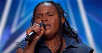 <p>A nervous singer&rsquo;s stunning &lsquo;You Say&rsquo; performance scores the Golden Buzzer. She stood on that stage, hands trembling, voice shaking as she spoke. The bright lights, the expectant silence, the weight of a dream too big to hold alone&mdash;it all pressed in.</p>

<p>Linda Mudzenda, a teacher&rsquo;s assistant from Zimbabwe now living in the UK, had spent her days pouring kindness into children with learning disabilities. And now, here she was, heart pounding, wiping away nervous tears as she faced the judges&mdash;KSI, Amanda, Alesha, and Bruno. It was Amanda and Alesha who reminded her to breathe. So she did.</p>

<p>The music began. The first soft notes of &lsquo;You Say&rsquo; filled the room, and she inhaled deep, pushing aside the fear, clinging to the truth in the lyrics.</p>

<p>And then&mdash;she sang. Not just words, not just melody, but from a place deeper than fear, deeper than doubt.</p>

<p>&ldquo;You say I am loved when I can&rsquo;t feel a thing&hellip;&rdquo;</p>

<p>Linda didn&rsquo;t just sing the song. She became it. And when she reached the highest octave, something holy happened. The kind of moment where the air changes, where hearts recognize the voice of someone who has known both struggle and grace. Jaws dropped. Eyes welled up. The judges, the crowd, the thousands watching&mdash;everyone felt it. Because this was more than just a performance. This was faith wrapped in melody.</p>

<p>This was the sound of a woman stepping into who she was made to be, even while nerves shook her hands. This was proof that God calls us beyond our fear, that He meets us in the deep places and says, &ldquo;Sing anyway.&rdquo; As the last note faded, she exhaled a breath of relief, lowering the microphone, wiping fresh tears.</p>

<p>And then&mdash; A standing ovation.</p>

<p>The judges showered her with praise, <a href="https://www.youtube.com/watch?v=jmJnbAbHwg0&amp;ab_channel=Britain%27sGotTalent">calling</a> her voice an &ldquo;incredible instrument,&rdquo; her performance &ldquo;fantastic, her gift deeply moving.&rdquo; Even KSI, usually reserved, <a href="https://www.youtube.com/watch?v=jmJnbAbHwg0&amp;ab_channel=Britain%27sGotTalent">admitted</a>, &ldquo;I don&rsquo;t normally get emotional, but that was touching.&rdquo;</p>

<p>And then&mdash; The Golden Buzzer.</p>

<p>Gold rained down like heaven&rsquo;s own confetti, like the tangible reminder that God has been in this all along. He sees the ones who quietly serve, the ones who pour themselves out for others, the ones who think their voice isn&rsquo;t big enough, strong enough, worthy enough.</p>

<p>But He says otherwise. This won&rsquo;t be the last we see of Linda. Because when God calls someone to sing, He doesn&rsquo;t just open doors&mdash;He parts seas. And Linda? She&rsquo;s just getting started.&nbsp;</p>

<p><em><strong><a href="https://www.godtube.com/bible/deuteronomy/31-8">Deuteronomy 31:8</a></strong> &ldquo;Do not be afraid or discouraged, for the Lord will personally go ahead of you. He will be with you; he will neither fail you nor abandon you.&rdquo;</em></p>
