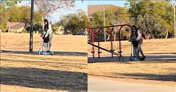 <p>A mom finds a surprise video on her phone, and it&rsquo;s the sweetest thing ever. The beautiful, heartwarming audio recorded in the video is enough to make even the most stoic, unemotional person shed a tear or two. Watch the short clip to see the sweet video one mother came across on her phone.</p>

<p>Being a parent is, without a doubt, one of life&rsquo;s greatest blessings. There is nothing like watching little ones learn, grow and explore. No parent would ever want to return to a time when their children weren&rsquo;t in their lives. In fact, most mothers and fathers would probably like to freeze time and have their children remain little forever. &nbsp;</p>

<p>Sadly, children do grow and tend to do it way too fast. Since time passes so rapidly, photos and videos of our children are deeply cherished and invaluable. One mother came across a video made by her daughter on her phone. It&rsquo;s one that she will forever cherish!</p>

<p><a href="https://www.tiktok.com/@ceejayyyy95/video/7459834796332551470">In the video posted on social media</a>, the little girl uses her mother&rsquo;s phone to film her mother skating around a park. But it&rsquo;s not the visuals that will likely bring you and everyone else who watches the clip to tears. It&rsquo;s the child&rsquo;s unbelievably sweet narration that will do that.</p>

<p>&ldquo;Look at that mom over there,&rdquo; the little girl says. &ldquo;That mom over there is the best mom in the whole, whole wide world. That&rsquo;s the best mom on planet Earth right there.&rdquo;</p>

<p>Later in the video, the child comments on the relationship between her mother and her children.</p>

<p>&ldquo;What a wonderful mom,&rdquo; the girl says. &ldquo;Look how beautiful the bond is between my mom and her children. How beautiful! That&rsquo;s the best mom in the whole, whole wide world. Look at that awesome, incredible mom.&rdquo;</p>

<p><em><strong><a href="https://www.godtube.com/bible/psalms/127-3">Psalm 127:3</a></strong> &ldquo;See, children are a heritage of the Lord: and the fruit of the womb is his reward.&rdquo;</em></p>
