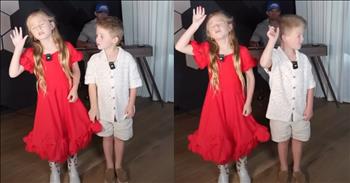 <p>Youngsters melt hearts with their adorable rendition of &ldquo;Goodness of God.&rdquo; The pair showed off their musical ability while singing one of the most popular and beloved praise and worship tunes. Watch the short but precious video to see and hear the little ones perform &ldquo;Goodness of God.&rdquo;</p>

<p>Contemporary Christian music has become incredibly popular. Many churches have abandoned those old hymns in response to that growing popularity. Instead, houses of worship use those new tunes to fill the praise and worship portion of their Sunday morning services. This trend is not likely to change anytime soon, either. Sure, some may sprinkle a hymn in here and there, but contemporary Christian songs are the music of choice for the most part.</p>

<p>In contemporary Christian music, arguably, no song is more beloved than &ldquo;Goodness of God.&rdquo; Even if you don&rsquo;t particularly enjoy contemporary Christian music, you still likely know this song. &nbsp;In addition to being widely performed in churches, there are tons of covers and versions of the song, which are easily found on places like YouTube and Spotify.</p>

<p><a href="https://www.youtube.com/watch?v=dwS0eiA19MU">In a clip posted on YouTube</a> by CeCe Winans, two youngsters take their turn covering &ldquo;Goodness of God.&rdquo; It&rsquo;s likely to be one of the sweetest and most precious versions of the song you&rsquo;ll hear or see.</p>

<p>The video is so adorable! As they sing the memorable lyrics, they both hold their hands up in praise. However, in the opening moments of the clip, the young woman gives the little guy some quick but much-needed direction.</p>

<p>She is all into the performance, but he is quietly standing near her. She quickly diverts from the song to tell him, &ldquo;Keep on singing.&rdquo; &nbsp;That&rsquo;s how you know the children are likely siblings. Once she gives him those directions, he joins her, singing the song and holding his hands up in praise.</p>

<p><em><strong><a href="https://www.godtube.com/bible/colossians/3-16">Colossians 3:16</a></strong> &ldquo;Let the word of Christ dwell in you richly in all wisdom; teaching and admonishing one another in psalms and hymns and spiritual songs, singing with grace in your hearts to the Lord.&rdquo;</em></p>
