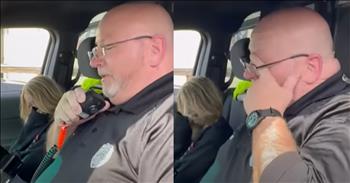 <p>Tears flow as a police chief delivers his heartfelt last radio call. The law enforcement officer nearly loses it as he signs off from duty for the last time. Watch the short but powerful video to see and hear the moment filled with tears.</p>

<p>Most people have the lifelong goal of retirement. They look forward to the moment when they can kick back, put up their feet, take it easy and not have to worry about going to a 9-to-5 job. That&rsquo;s the dream, right? What could be better than that?</p>

<p>That&rsquo;s what most people strive for and work toward until that day actually arrives. That final day before retirement is often bittersweet and filled with many emotions. No one can or even wants to work for the rest of their lives. But when tears are shed on that day, it&rsquo;s typically not because of the work; it&rsquo;s because of their coworkers and the friendships they&rsquo;ve made along the way.</p>

<p>In a <a href="https://www.youtube.com/watch?v=gLmoqME31CE">clip posted on YouTube</a>, a police chief in Kentucky was turning in his badge and gun at the end of his shift. It was his last day on duty, and the video shows that he knew how to make it a special moment. He picked up his granddaughter from school so she could be with him when she signed off for the last time.</p>

<p>&ldquo;After 29 years of wearing this badge with pride and the past 14 years as your chief, the time has come to hang it up,&rdquo; he says into the radio.</p>

<p>The chief says all this while he gets emotional as the gravity of the situation starts to hit him.</p>

<p>As he speaks into the radio, his 10-year-old granddaughter is in the passenger seat bawling. But she wasn&rsquo;t the only family member on hand for the unique, emotional moment. The chief&rsquo;s daughter filmed the chief&rsquo;s final sign-off.</p>

<p>What a beautiful moment! &nbsp;We wish the former chief the best in retirement.</p>

<p><em><strong><a href="https://www.godtube.com/bible/romans/8-28">Romans 8:28</a></strong> &ldquo;And we know that all things work together for good to them that love God, to them who are called according to his purpose.&rdquo;</em></p>
