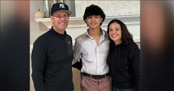 <p>A teen stepped in and helped save his stepdad during an emergency. The young man wasted no time and knew exactly what to do when his stepdad experienced a heart attack. Watch the short but powerful clip to hear what the young man did that helped to save his stepdad&rsquo;s life.</p>

<p>Life is a series of wholly and completely unexpected events. Anyone who says they know what is going to happen tomorrow, the next day after or any day after that is either insane or a liar. Sure, we all have vague, general ideas of how things may turn out, but to say we know exactly how events will go is a lie.</p>

<p>Sadly, because of the unpredictability of life, loved ones and friends can be here one minute and gone the next. None of us are promised tomorrow. <a href="https://www.youtube.com/watch?v=UXENUbxpzvs">A clip posted on YouTube</a> mentions how one family nearly lost one of its members, but a teenager stepped in and knew exactly what to do to help keep his stepdad alive.</p>

<p>The clip states that Michael Reese had suffered a &ldquo;massive heart attack&rdquo; and was found near the bottom of the stairs by his wife, Jennifer. Jennifer and her 15-year-old son, Anthony, called 911, who said they needed to begin performing CPR on Michael immediately.</p>

<p>Jennifer had no idea what to do, but Anthony did and jumped right in and started performing the life-saving maneuver.</p>

<p>&ldquo;He never told me he learned CPR,&rdquo; Jennifer said. &ldquo;He was staying very composed. It was me that was panicking.&rdquo;</p>

<p>Less than 10 minutes later, first responders were on the scene and provided Michael with the much-needed medical help. However, he still understands how vital Anthony&rsquo;s swift and decisive actions were in that moment.</p>

<p>&ldquo;He&rsquo;s the reason I&rsquo;m here today,&rdquo; Michael said. &ldquo;I thank him for my life.&rdquo;</p>

<p><em><strong><a href="https://www.godtube.com/bible/2-timothy/1-7">2 Timothy 1:7</a></strong> &ldquo;For God did not give us a spirit of fear, but of power, and of love, and a of a sound mind.&rdquo;</em></p>
