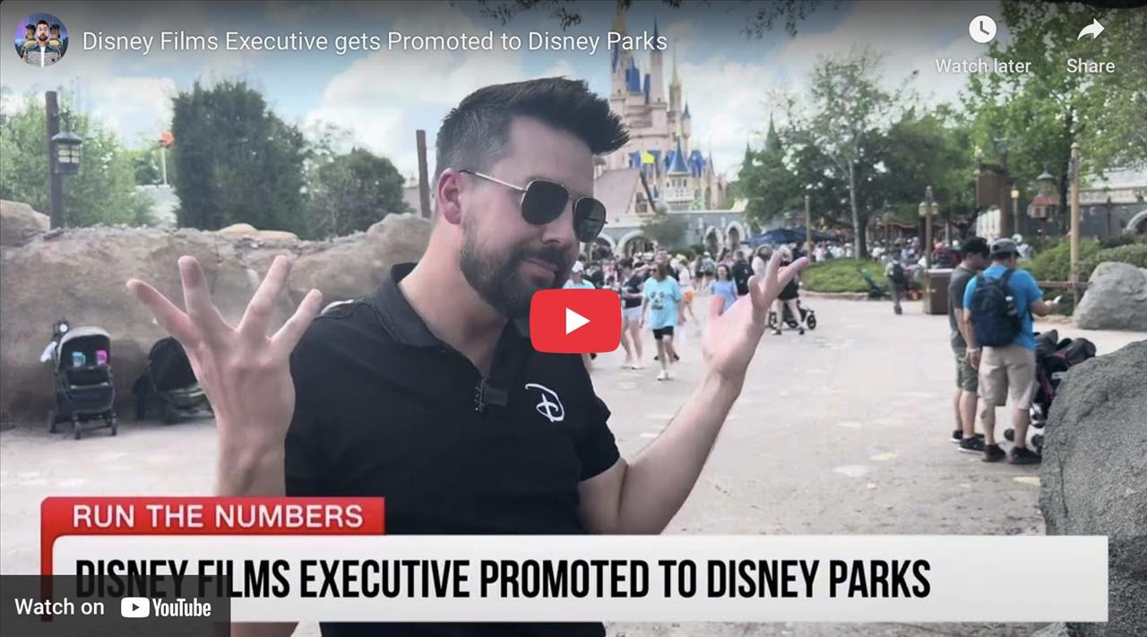 <p>Disney Films Executive gets Promoted to Disney Parks</p>
