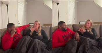 <p>This wife&rsquo;s loving gesture for her deaf husband will have you in tears. Her sweet move shows how much she truly loves and cares for him. Watch the short and emotional video to see what she did for her husband. Be sure you have a box of tissues nearby when watching because you will likely need them.</p>

<p>The world is often a cruel, cold and lonely place. We will forever be in short supply of love and kindness. It&rsquo;s impossible to have too much of either of them. We can always be better, kinder and more loving toward one another. No one is perfect, so there will always be room for improvement in that area.</p>

<p>There are many ways to show others how much we love and care about them. These acts of love range from big, flashy gestures to small, sweet, tenderhearted moves. While those expensive, flashy actions may capture a lot of attention initially, the small and simple things often mean the most.</p>

<p><a href="https://www.tiktok.com/@robert_and_maggie/video/7488157071318191390">A video posted on social media</a> captures one of the sweet and tenderhearted moves. In the clip, a woman signs the song that she and her husband, who is deaf, danced to at their wedding. She signs the sweet lyrics to Kane and Katelyn Brown&rsquo;s tune &ldquo;Thank God&rdquo; as they appear on the bottom of the screen.</p>

<p>She does this as they both look at one another lovingly. How either of them made it through the video without crying is beyond me. Most people would have been in tears moments after she started her sweet, loving gesture.</p>

<p>Big, grand gestures of love are great, but as this video shows, small, thoughtful moves can be even more meaningful and powerful. What a lovely and heartwarming move!</p>

<p>This minute-long clip captures a moment both will likely remember and cherish for the rest of their lives.</p>

<p><em><strong><a href="https://www.godtube.com/bible/1-corinthians/16-14">1 Corinthians 16:14</a></strong> &ldquo;Let all you do be done in love.&rdquo;</em></p>
