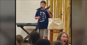 <p>An 11-year-old mimics birds at a school talent show, and something beautiful happens. The young man, who has autism and Tourette&rsquo;s syndrome, can mimic the sound of 50 birds. Watch this short but powerful clip to see what happened when this young man bravely demonstrated his talent for making bird sounds with his schoolmates.</p>

<p>No two people are the same. How boring would life be if that were the case? God is in the business of creating individuals, not replicas or duplicates. That means He equips everyone with different skills, talents and gifts. Some people are good with their hands, while others might be blessed athletically or academically.</p>

<p>As a <a href="https://www.youtube.com/watch?v=znNnFQYAM_w">clip posted on YouTube points out</a>, Samuel Henderson, an 11-year-old, has been blessed with a rather unique talent. He can imitate the sounds of 50 different birds. If you were listening to him and didn&rsquo;t see where the sound was coming from, you would believe it was a bird making the noise.</p>

<p>When his school&rsquo;s annual talent show came around, Samuel wanted to participate. No one from special education had taken part in the talent show. How would the other kids respond to Samuel&rsquo;s gift for bird sounds? This concern weighed heavily on Samuel&#39;s mother. She feared Samuel would be mocked mercilessly by the other children.</p>

<p>Despite her fears, she let Samuel take part in the show. When his time in the spotlight arrived, the young man&rsquo;s knack for bird sounds blew the children away. They were amazed!<br />
Samuel received a thunderous round of applause.</p>

<p>&ldquo;The kids are roaring,&rdquo; Samuel&rsquo;s mother said. &ldquo;I was so happy to see him living his dream. My heart just exploded.&rdquo;</p>

<p>The once-lonely young man on the playground is now the center of attention during recess and even teaches his classmates how to make bird sounds.</p>

<p>What a beautiful story about love, kindness and acceptance.</p>

<p><em><strong><a href="https://www.godtube.com/bible/ephesians/4-32">Ephesians 4:32</a></strong> &ldquo;And be kind to one another, tenderhearted, forgiving each other, just as God also in Christ forgave you.&rdquo;</em></p>
