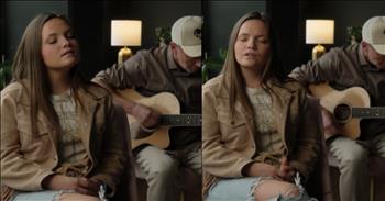 <p>Megan Danielle wows with a &lsquo;Goodness of God&rsquo; rendition that will fill your soul. She was sitting in a room with dark green walls, the kind of color that feels like dusk just before it fades into night. Her voice quieted the world, like still water after the storm. Megan sat in a plush chair. Behind her, a guitarist played soft, steady &mdash; the kind of sound that doesn&rsquo;t fill a room so much as it threads its way into the cracks of the soul.</p>

<p>And then she began to <a href="https://www.youtube.com/watch?v=5vaKpkw8c9U">sing</a>: I love You, Lord, for Your mercy never fails me...</p>

<p>It didn&rsquo;t matter what kind of day you were having. The ache, the tiredness, the low hum of anxiety that&rsquo;s become background noise for so many of us &mdash; it all fell silent. Her voice wasn&rsquo;t polished in the way the world sometimes demands. It was pure. It was honest. And it was wrapped in a kind of grace that only comes from knowing the dark &mdash; and choosing to sing anyway.</p>

<p>And isn&rsquo;t that where we find the goodness of God? Not always in the mountaintop moments or when life feels sunny and lined with gold. No, we often find His goodness in the middle of what feels unfixable. In the middle of the diagnosis. The heartbreak. The grief. The waiting room. The wilderness. In the plush chair under the green shadows, with nothing but a guitar behind us and the presence of God before us.</p>

<p>It&rsquo;s the kind of goodness that walks beside you, even when your world feels like it&rsquo;s falling apart. The kind of goodness that says, &ldquo;I&rsquo;ve been here all along.&rdquo; The kind that reminds you: the dark may settle around you, but it can never settle in you, not when God is near.</p>

<p>These days, we need that reminder, like breath.</p>

<p>We need to know that even now &mdash; especially now &mdash; His mercy is running after us. That His faithfulness isn&rsquo;t fragile. That His goodness doesn&rsquo;t show up with fanfare but comes close in the quiet, steady like the strum of a guitar in a green-walled room.</p>

<p>And maybe that&rsquo;s why Megan&rsquo;s song landed the way it did. Because it didn&rsquo;t just echo off the walls &mdash; it sank into the places where hope had grown thin. Her voice made space for us to remember: God&rsquo;s goodness isn&rsquo;t a feeling. It&rsquo;s a fact. It&rsquo;s not based on what we see. It&rsquo;s based on who He is.</p>

<p>So let this be the reminder today:</p>

<p>When everything feels uncertain, God&rsquo;s goodness is unchanging.<br />
When the world feels cold, His kindness wraps around you like a warm chord.<br />
When you don&rsquo;t know what&rsquo;s next, He&rsquo;s already there &mdash; waiting with goodness in His hands.</p>

<p>And maybe all we need to do&hellip; is sit still, and listen.</p>

<p><em><strong><a href="https://www.godtube.com/bible/psalms/23-6">Psalm 23:6</a></strong> &ldquo;Surely your goodness and unfailing love will pursue me all the days of my life, and I will live in the house of the Lord forever.&rdquo;</em></p>
