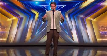 <p>A <em>Britain&rsquo;s Got Talent</em> audience member stunned everyone when he gave a Golden Buzzer-winning performance. No one was expecting that kind of an audition from him, considering he was sitting in the audience moments before his time on stage. Watch the short but awe-inspiring clip to see and hear the young man&rsquo;s stunning performance.</p>

<p>It's been said that opportunity comes to those who wait. Yes, that happens; patience and waiting for things to develop and run their course are often good strategies. But there are also times when you must jump on the moment and seize the opportunity, the chance in front of you. You never know when it may come around again.</p>

<p>In a <a href="https://www.youtube.com/watch?v=x0O0yTd8L-8">clip posted on YouTube</a>, grabbing hold of the opportunity that lay in front of him is what one young man did on <em>Britain&rsquo;s Got Talent</em>. Max Fox, a singer, was sitting in the studio audience when he started shouting. He repeatedly yelled at Simon Cowell, and Max eventually got the former <em>American Idol</em> judge&rsquo;s attention.</p>

<p>He then explained that he had been trying to get in front of Simon for nearly two decades and had come up short every time. But seeing that he was mere feet away from Simon, Max wasn&rsquo;t going to let this opportunity pass. After making his case, Max was given a chance to audition, but he had to wait until after a handful of less-than-stellar acts before him.</p>

<p>Finally, it was Max&rsquo;s turn to take the stage and show the judges and the studio audience what he&rsquo;s got. The 35-year-old singer delivered in a big way, giving a show-stopping performance of Frank Sinatra&rsquo;s &ldquo;My Way.&rdquo;&nbsp;</p>

<p>It was fantastic! &nbsp;The man who had waited nearly 20 years to show everyone what he could do earned a Golden Buzzer, and rightly so. The judges were blown away, most of all Simon Cowell, who continually asked if the whole thing was an elaborate setup.</p>

<p><em><strong><a href="https://www.godtube.com/bible/colossians/3-16">Colossians 3:16</a></strong> &ldquo;Let the word of Christ dwell in you richly in all wisdom; teaching and admonishing one another in psalms and hymns and spiritual songs, singing with grace in your hearts to the Lord.&rdquo;</em></p>
