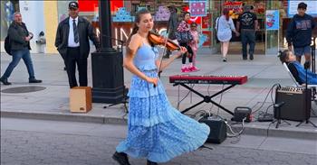 <p>Karolina Protsenko, a 16-year-old, gives a brilliant violin cover of the Beatles 'Twist and Shout.&rsquo; Known for her unique work with the violin, she brings a new sound to &lsquo;Twist and Shout.&rsquo;&nbsp;</p>

<p>Talented teen covers the Beatles&rsquo; beloved song, &lsquo;Twist and Shout.&rsquo; Her unique twist to this song is playing it on a violin with an energetic style. Although the Beatles did not originally write this song with violin backing, Karolina&rsquo;s violin cover adds a new dimension to the song. Her version is full of energy and positivity, as shown by the video. She is joyful as she performs &lsquo;Twist and Shout&rsquo; to onlookers.</p>

<p>Karolina is known for her impressive violin skills and has received widespread media attention for prior performances. &lsquo;Twist and Shout&rsquo; is no exception as it shows her passion for the violin and performing in front of others. She is confident and truly finds happiness in her music. Her violin is truly part of her very heart.&nbsp;</p>

<p>Onlookers are overjoyed with her violin cover and are smiling ear-to-ear. As you watch the video, notice the smiles and joy in the eyes of the onlookers. Many onlookers go to this street to see Karolina and her brother, Nicholas Protsenko, perform. The entire family is blessed with musical talent and brings joy to those around them. Even if a person is not familiar with &lsquo;Twist and Shout,&rsquo; Karolina&rsquo;s cover will cause all people to get up and jump for joy.</p>

<p>Although Karolina does not verbally sing &lsquo;Twist and Shout,&rsquo; her energy and violin playing bring soul to the performance. It is a lively rendition of the song that keeps the onlookers engaged. Even for those of us who can only see the performance at a distance on a screen, it brings energy into our everyday routines. Without a doubt, this lively tune will get stuck in your head, and you will be humming the song for the rest of the day.&nbsp;</p>

<p><em>&ldquo;Shout for joy to the Lord, all the earth. Worship the Lord with gladness; come before him with joyful songs. Know that the Lord is God. It is he who made us, and we are his; we are his people, the sheep of his pasture&rdquo; - <strong><a href="https://www.godtube.com/bible/psalms/100">Psalm 100:1-3</a></strong></em></p>
