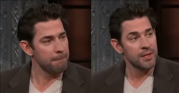 <p>John Krasinski&rsquo;s kids have the funniest reactions to &ldquo;The Office.&rdquo; One of the stars of the iconic television show shared how his two children responded after seeing a couple of episodes of the program. Watch the short but hysterical clip to hear John describe how his kids responded to &ldquo;The Office.&rdquo;</p>

<p>&ldquo;The Office&rdquo; is one of the most beloved sitcoms ever. It&rsquo;s a well-written and quotable program that can be watched repeatedly without growing tired of it. The show is also incredibly relatable. Who hasn&rsquo;t worked in an office and encountered someone like Kevin, Meredith, Creed and Dwight? Hopefully, you have never had a boss like Michael Scott!</p>

<p>John Krasinski, who played Jim on &ldquo;The Office,&rdquo; was one of the show&rsquo;s main characters. While not hiding how much he utterly despised selling paper, Jim constantly played hilarious pranks on Dwight and was head-over-heels in love with Pam, the office receptionist. In a <a href="https://www.youtube.com/shorts/5dsKi7vw8qE">clip posted on YouTube</a>, John told Stephen Colbert that his children had just started watching &ldquo;The Office&rdquo; and shared their responses.</p>

<p>John mentioned that in one of the program&rsquo;s early episodes, in which Michael pretends to fire Pam, his oldest daughter got pretty upset.</p>

<p>&ldquo;They were watching the first episode, and my oldest, turns out she&rsquo;s a screen-talker-atter,&rdquo; he said. &ldquo;So, she&rsquo;s talking to the screen, and so when Steve fired Jenna, she goes, &lsquo;What are you doing? What are you doing?&rsquo; And then she goes, &lsquo;You&rsquo;re a horrible person!&rsquo;&rdquo;</p>

<p>Then, when his other daughter spotted her father on the screen, she kept asking John if that was, in fact, him in the show. He told her it was him, but she refused to believe him.</p>

<p>&ldquo;And she goes, &lsquo;You look very different,&rsquo;&rdquo; he recalled. &ldquo;And I said, &lsquo;No, that&rsquo;s me. I&rsquo;m just playing a character,&rsquo; and she went, &lsquo;That&rsquo;s not you.&rsquo;&rdquo;</p>

<p><em><strong><a href="https://www.godtube.com/bible/ephesians/6-4">Ephesians 6:4</a></strong> &ldquo;And, you fathers, do not make your children angry: but give them training in the teaching and fear of the Lord.&rdquo;</em></p>
