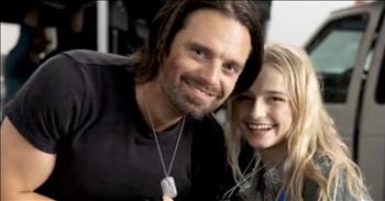 <p>Marvel star Sebastian Stan fulfilled a fan&rsquo;s wish in a heartwarming Make-A-Wish moment. The actor helped make the sick young lady&rsquo;s dream become a reality. Watch the short but moving clip to see what Sebastian Stan did that helped to make this a day and a moment the young lady will never forget.</p>

<p>The world is a fallen, lost and broken place. Sin had wreaked havoc on society, leading to the destruction of marriages, families and careers. People are hurting and struggling, crying out for help. Everything has been made infinitely worse because of sin.</p>

<p>The fallout and repercussions of sin and disobedience are everywhere we turn. One way we see sin is in the breakdown of our bodies. Not only do our bodies get old and eventually wear out, but sickness and disease are prevalent. Sadly, not even the youngest and most innocent in our society &ndash; children &ndash; are exempt from pain and suffering.</p>

<p>One young woman, 18-year-old Aurora Dennison, suffers from a gastrointestinal disorder and severe, debilitating arthritis. These are conditions that she has battled for years and likely will for the rest of her life. When she&rsquo;s having bad days, Aurora mentions there is one actor and character who could always make her smile: Marvel&rsquo;s Bucky Barnes, who actor Sebastian Stan plays. As part of the Make-A-Wish program, the young woman was invited to the set of the latest Marvel film, &ldquo;Thunderbolts*,&rdquo; where she met Sebastian on her 18th birthday.</p>

<p><a href="https://www.youtube.com/watch?v=lDNBXh2g4oE">A clip posted on YouTube</a> captured the heartwarming and tear-jerking meeting between Aurora and Sebastian.</p>

<p>&ldquo;I was so grateful that I got to hug this person who has done so much for me,&rdquo; she said.</p>

<p>&ldquo;Aurora was amazing because she seemed to know everything about Bucky, maybe even better than I did,&rdquo; Sebastian said.</p>

<p>However, a set visit, a hug and a couple of photos together was not all that Auror received during her time with the actor. He also helped her celebrate turning 18 by surprising her with cupcakes.</p>

<p>&ldquo;I think any time that we have an opportunity to interact face-to-face and just see the amount of joy and gratitude that some of these kids have, you know, just from a simple &#39;Hello,&rsquo; fills you up,&rdquo; Sebastian said.</p>

<p><em><strong><a href="https://www.godtube.com/bible/philippians/2-4">Philippians 2:4</a></strong> &ldquo;Not looking everyone to his private good, but keeping in mind the things of others.&rdquo;</em></p>
