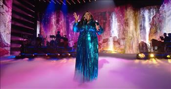 <p>Kolbi Jordan captivates with a beautiful, soulful moment of singing &lsquo;Over The Rainbow&rsquo; that absolutely captivates. She stood there, poised in a dress the color of deep ocean dreams&mdash;shimmering blue with hints of green, like sunlight dappling through calm waters. The stage behind her came alive with falling stars on glimmering screens, and we were already enchanted before she sang a single note.</p>

<p>And then Kolbi Jordan opened her heart, and with it, her voice.</p>

<p>She sang &lsquo;Somewhere Over the Rainbow&rsquo;&mdash;a song we've all grown up with, wrapped around childhood lullabies and old family memories. But somehow, in that moment, it didn&rsquo;t feel like nostalgia. It felt like precious, sacred ground. Like a whispered prayer set to melody. Like heaven leaning in to listen.</p>

<p>Her voice&mdash;tender and bold&mdash;carried something more than a song. It carried a longing. A hope. A message meant just for us.</p>

<p>And I don&rsquo;t know about you, but as she sang, I found myself humming along. And then quietly, my lips moved in prayers I didn&rsquo;t even know I needed to pray. For the things I&rsquo;ve been waiting on. For the answers that feel overdue. For the rainbow promises, I&rsquo;ve nearly forgotten.</p>

<p>And there it was.</p>

<p>The realization settled over me like peace after a storm: even if I&rsquo;m not over the rainbow yet, God is still working all things together for good. For me. For you.</p>

<p>Because the God who paints rainbows in the sky is still keeping His promises. Still holding our hearts. Still working behind the scenes of our stories with a tenderness that never lets go.</p>

<p>So maybe this wasn&rsquo;t just a performance. Maybe it was a reminder&mdash;sung soft and sure&mdash;that He hasn&rsquo;t forgotten. That beauty still rises. That hope still sings.</p>

<p>We hope Kolbi&rsquo;s performance reached into your soul today. We hope it whispered truth into any aching places. And we pray that as you listen, you&rsquo;ll remember&mdash;you&rsquo;re not alone. God is near. And His promises are still as vibrant as ever.</p>

<p><em>&ldquo;I have set my rainbow in the clouds, and it will be the sign of the covenant between me and the earth.&rdquo; <strong><a href="https://www.godtube.com/bible/genesis/9-13">Genesis 9:13</a></strong></em></p>
