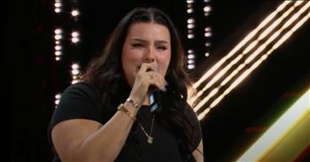 <p>&lsquo;Canada&rsquo;s Got Talent&rsquo; contestant, Nicolina, earns herself a Golden Buzzer after her dazzling performance. Everyone needs to hear this beautiful performance!&nbsp;</p>

<p>A branch off from &lsquo;America&rsquo;s Got Talent,&rsquo; &lsquo;Canada&rsquo;s Got Talent&rsquo; is searching for the next big star. The panel of judges includes Howie Mandel, Shania Twain, Katherine Ryan, and Kardinal Offishall. Whoever wins &lsquo;Canada&rsquo;s Got Talent&rsquo; receives the grand prize of one million dollars. Nicolina is one of the many artists competing for this prize. She also competes to show her vocal skills and singing techniques.&nbsp;</p>

<p>When the video starts, Nicolina is confident in herself when talking with the judges. Katherine asks her if she has been on a singing contest before and Nicolina informs her she was on American Idol in 2022 and placed within the top five. This impresses the judges and rightfully so.&nbsp;</p>

<p>Nicolina also opens up to the judges and the audience about how she struggles with anxiety. She says that songwriting helps her anxiety, which she has been doing since the end of her time on &lsquo;American Idol.&rsquo; While she enjoyed doing covers of songs on &lsquo;American Idol,&rsquo; she also wanted to share her own story through songwriting. The song she performs for &lsquo;Canada&rsquo;s Got Talent&rsquo; in this video is a song she wrote herself.&nbsp;</p>

<p>Through Nicolina&rsquo;s beautiful performance, we are met with her angelic voice. She is an amazing singer, but also an amazing songwriter, given the fact that she wrote this song by herself. Nicolina earns the Golden Buzzer for her performance. The Golden Buzzer is a special honor on the show, where the performer bypasses the standard voting process and advances to live shows. Nicolina has every right to earn the Golden Buzzer as her voice is brilliant and her song is moving.&nbsp;</p>

<p>Nicolina&rsquo;s dream to be a singer and songwriter encourages us to also follow our dreams. Although she didn&rsquo;t win &lsquo;American Idol&rsquo; in 2022, she continues to pursue her dream. In our own lives, we need to do the same. We don&rsquo;t need to give up, but rather, to keep pushing forward. With help from God, we can do all things.</p>

<p><em>&ldquo;With your help I can advance against a troop; with my God I can scale a wall&rdquo; <strong><a href="https://www.godtube.com/bible/psalms/18-29">Psalm 18:29</a></strong></em></p>
