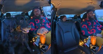 <p>This dog&rsquo;s gentle reaction to a grieving Uber passenger is pure love. The animal seemed almost to sense that she was hurting before she even said anything about her loss. Watch the short but tear-jerking clip to see how the animal responded to the woman who climbed into the back seat.</p>

<p>Animals are some of the best, most special creatures you&rsquo;ll ever encounter during your time on Earth. Anyone who says or believes otherwise is flat-out wrong &ndash; there is just no other way to put it. How can you not love and adore those cute, furry, four-legged critters? Even people who are not current pet owners have a soft spot in their hearts for animals.</p>

<p>They are loyal, dependable to a fault and love unconditionally. Show an animal even the smallest amount of attention and kindness, and you&rsquo;ve got yourself a friend for life. They will undoubtedly remember the kindness you showed them and will likely enthusiastically greet you the next time you come across them.</p>

<p>Animals also seem to know and understand when someone is in pain and struggling. When they sense this, they will do what they can to provide comfort, which is what happened in a sweet clip <a href="https://www.tiktok.com/@timbersgottaroll/video/7493030383240465706">posted on social media</a>.</p>

<p>In the video's opening seconds, a young woman hops into the backseat of an Uber. Timber, one of the cutest dogs you&rsquo;ve ever seen, is riding shotgun, but not for long. Soon after the woman shuts the door, Timber makes his way into the backseat to be with the female passenger.</p>

<p>The woman and the man driving the vehicle get to talking, and we learn that she has recently lost her pup and becomes very emotional, breaking down into tears when talking about her dog&rsquo;s passing.</p>

<p>Somehow, Timber almost seemed to know she was in pain and did what he could to provide her comfort and love.</p>

<p><em><strong><a href="https://www.godtube.com/bible/genesis/1-21">Genesis 1:21</a></strong> &ldquo;And God created great whales, and every living creature that moves, which the waters brought forth abundantly, after their kind, and every winged fowl after his kind: and God saw that it was good.&rdquo;</em></p>

