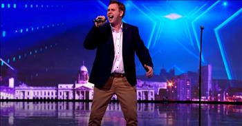 <p>You&rsquo;ll be amazed how this Elvis cover wows, earns a golden buzzer, and sparks an emotional reaction with the &lsquo;Ireland&rsquo;s Got Talent&rsquo; crowd. Barry Darcy, 38, has a nearly identical baritone to the legendary '50s singer, and it&rsquo;s remarkable. &nbsp;In a clip <a href="https://www.youtube.com/watch?v=HcsspOOUk1I">posted</a> on &lsquo;Ireland&rsquo;s Got Talent&rsquo;s&rsquo; YouTube, Barry can be seen tearing up before his performance of &lsquo;The Wonder of You.&rsquo;</p>

<p>When asked why he was there, he struggled to keep tears back, <a href="https://www.youtube.com/watch?v=HcsspOOUk1I">saying</a>, &ldquo;I thought I&rsquo;d never sing again. So, I&rsquo;m here.&rdquo; Darcy previously had a <a href="https://www.echolive.ie/corklives/arid-40155098.html">herniated disc</a> that impacted his nerves from the waist down. There was a 50% chance that he&rsquo;d never walk again.&nbsp;</p>

<p>But he did walk again. He stood tall on the stage, prepared to share his awe-inspiring gift with the world. When he sang the first note, the judges looked immediately pleased and impressed. A minute later, they all had their hands up, waving them back and forth to the sound of Barry&rsquo;s deep voice. At the end of the performance, the judges gave a standing ovation, and judge Louis Walsh slammed the golden buzzer, guaranteeing Barry&rsquo;s passage to the live semi-finals in the competition.&nbsp;</p>

<p>Barry&rsquo;s motivation for sharing his voice was his family&mdash;his wife and two sons.&nbsp;</p>

<p>&ldquo;It means a lot to me now &lsquo;cause I sat back in that wheelchair and I saw what they were doing for me,&rdquo; Barry <a href="https://www.youtube.com/watch?v=HcsspOOUk1I">explained</a>, &ldquo;and having to carry on with their own lives while dealing with what was going on with me and the words in that song&hellip; When no one else comes, comes family and they did understand, and they understood very well what was going on with me, and &lsquo;The Wonder of You&rsquo; [expresses] how wonderful you people are to me.&rdquo;</p>

<p>His cover of the song is an incredible wonder in itself. Regardless of any emotional attachment, Barry&rsquo;s performance is astonishing. But isn't his experience a great reminder of how God turns difficult situations into something beautiful?</p>
