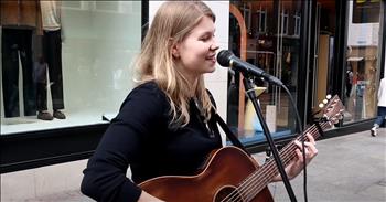 <p>A sweet busker delivers a beautiful, smooth &lsquo;My Girl&rsquo; cover that will leave you smiling. It was just an ordinary afternoon in Dublin. One of those golden, slow-moving days where the cobblestones seem to hum with old stories, and the sky holds the kind of light that makes everything look a little more like heaven.</p>

<p>You were out for nothing in particular&mdash;just breathing in the city, wandering through windows full of books, vintage dresses, and tucked-away bakeries. A sip here, a nibble there. The kind of day you tuck away in your heart like a secret prayer. And then you heard it.</p>

<p>The first few notes of a familiar tune curled into the air, warm and full like honey melting in sunshine of &lsquo;My Girl,&rsquo; by The Temptations. It&rsquo;s an old favorite song that carries timeless moments in its chords, the kind of classic that sneaks into your soul and stirs up memories like wind through tall grass. There she was&mdash;Vicka.</p>

<p>A young woman, guitar in hand, eyes dancing, a smile blooming wide as she tapped her foot and strummed the first bars. She didn&rsquo;t just play&mdash;she became the music, so sweet and smooth. Her joy of playing lit up the street. And just as she sang that first sweet line, she smiled and rocked her guitar&mdash;right there on the sidewalk&mdash;as if every note had been written just for her to sing in that very moment. You stopped. Because how could you not?</p>

<p>That melody&mdash;oh, it pulled you back, to porches in the heat of July with bare feet propped on painted rails. To moments of swirling hand in hand with your sweetheart, laughing between lyrics. To long summer drives with the windows down and the radio up, the song echoing across endless stretches of road and time.</p>

<p>And maybe for a second, your eyes welled up. Not with sadness, but with something deeper. That ache that comes when your heart recognizes joy. The sacred kind. The kind that says, You&rsquo;ve lived. You&rsquo;ve loved. And you&rsquo;re still here to remember. That&rsquo;s the blessed gift of music.</p>

<p>It has the power to lift us up and gently carry us back to the sweetest chapters of our story. To make our hearts dance all over again. In the middle of an ordinary afternoon in Dublin&mdash;or wherever you might be.</p>

<p>So if you were lucky enough to hear Vicka today, singing like the streets were a stage built just for her, we hope it wrapped you in a melody of memories. We hope it reminded you of love, laughter, and the simple joy of being fully present in one beautiful moment. Isn&rsquo;t it sweet?</p>

<p><em><strong><a href="https://www.godtube.com/bible/zephaniah/3-17">Zephaniah 3:17</a></strong> &nbsp;&ldquo;The Lord your God is with you, the Mighty Warrior who saves. He will take great delight in you; in His love He will no longer rebuke you, but will rejoice over you with singing.&rdquo;</em></p>
