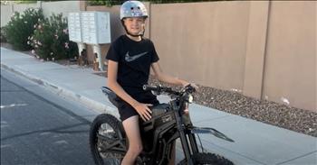 <p>A teenager&rsquo;s act of honesty led to a very expensive surprise reward. One person dug deep into their pocketbook when they purchased this young man a gift following his honest deed. Watch the short but powerful clip to hear what the young man did and how he was later rewarded for his move.</p>

<p>It&#39;s been said that honesty is the best policy, and of course, that is always the correct path. It may not always be the easiest or most profitable course of action, but it&rsquo;s the best one. One lie or mistruth will inevitably lead to others, as the individual tries to cover up and hide their initial lie. It becomes a vicious and tiring circle, and once someone is branded as a liar, that can be a hard title to shake.</p>

<p><a href="https://www.youtube.com/watch?v=V-Sbz7dbT24">A clip posted on YouTube</a> tells of a young man, Cody Chalmers, who happened to come across a wallet. Several hundred dollars were in the recovered wallet. Instead of adhering to the &ldquo;finders&rsquo; keepers&rdquo; adage, Cody set out to find the wallet&rsquo;s owner. He eventually located the individual to whom the wallet belonged and returned it as he had found it.</p>

<p>But that is not where the story ends.&nbsp;</p>

<p>The hundreds of dollars in the wallet would have come in handy. Cody had been saving for an electronic bike that costs nearly $4,000. Cody&rsquo;s mother was so proud of her son&rsquo;s honest, integrity-displaying act that she posted it on Facebook. In the post, mom mentioned how her son had been saving for the bike, but returned the wallet and the money regardless. Several people responded to her post, writing how impressed they were and how much they appreciated the teenager&rsquo;s move.</p>

<p>At one point, someone wrote that they wanted to buy that bike for Cody. After his mother protested and told this person otherwise, they purchased it for the teenager anyway.</p>

<p>&ldquo;I&rsquo;ve had it for less than a week or a week now, probably,&rdquo; Cody said. &ldquo;I have a 150 miles on it.&rdquo;</p>

<p><em><strong><a href="https://www.godtube.com/bible/proverbs/11-3">Proverbs 11:3</a></strong> &ldquo;The righteousness of the upright will be their guide, but the twisted ways of the false will be their destruction.&rdquo;</em></p>
