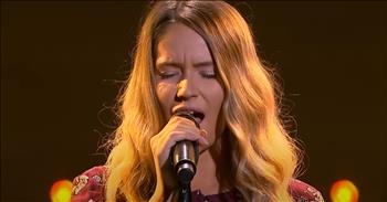 <p>Check out this incredible audition from the archives of <em>The Voice Australia</em>! A shy 19-year-old singer wowed the judges when she sang &lsquo;His Eye is on the Sparrow&rsquo; and earned chair turns from all four of the judges! The judges back in 2018 on season 7 were Joe Jonas, Delta Goodrem, Kelly Rowland, and Boy George&mdash;and those MegaWatt stars saw serious star power in Somer Smith of Melbourne, Victoria!</p>

<p>After a very brief clip of what&rsquo;s to come, we meet Somer just before she appears in front of the judges. She is humble and just hopes to &ldquo;turn a chair,&rdquo; but she&rsquo;s not entirely certain she will. Somer says that she&rsquo;s taking a &ldquo;leap of faith,&rdquo; because she&rsquo;s never taken singing much further than performing in front of her family.</p>

<p>Somer makes her way to the stage and takes a few moments before beginning her audition. &nbsp;She gets situated, closes her eyes, breathes, and looks to her right at her accompaniment before singing her first note. The judges, while they can&rsquo;t see her, know what is taking place. They&rsquo;ve been there.</p>

<p>When Miss Somer opens her mouth, though&hellip; Wow! She is only 16 seconds into the song as she beautifully lands the word &ldquo;come.&rdquo; It&rsquo;s the last one of line two of <a href="https://hymnary.org/text/why_should_i_feel_discouraged_why_should">this inspiring hymn</a> written by Civilla D. Martin in 1905 and famously sung by <a href="https://www.godtube.com/popular-hymns/his-eye-is-on-the-sparrow/">Ethel Waters</a> when she gave her testimony at Billy Graham Crusades. Delta turns her chair first, followed immediately by Boy George and Kelly. Joe takes another ten seconds or so, and he&rsquo;s facing the incredible singer with the others.</p>

<p>At 1:47, Somer becomes almost overwhelmed by the excitement of seeing all four judges looking her way, but she regains focus and demonstrates incredible feeling and emotion as she delivers a wonderfully soulful rendition of the song she&rsquo;s chosen. And, she has chosen well indeed!</p>

<p>Somer&rsquo;s family watches her stun and stir the judges and audience, no doubt with a lot of help from the one whom she sings about! Dad&rsquo;s face is wet with tears of joy, and, when she finishes and gets a standing ovation from all four, her family laughs, jumps, pumps their fists, and hollers out loud. Somer has a lot of fans!</p>

<p>Once she is finished, Somer listens to impassioned pitches from each of the judges. Each explains why they think she should choose them. When she&rsquo;s asked why she sings, she shares that she does it because she sings to something higher than herself. She feels called. The judges seem to agree; they see a star in the making.</p>

<p>Ultimately, Somer decides to go with Team Kelly. Kelly, who was the last judge to argue her case, made comments that resonated with Somer. Kelly told Somer that she&rsquo;d take her all the way. Somer did not go all the way and was <a href="https://en.wikipedia.org/wiki/The_Voice_(Australian_TV_series)_season_7">eliminated in the battle rounds</a> during her season, but her voice will be touching people for years to come, just like it did back in 2018!<br />
&nbsp;&nbsp;<br />
<em>&ldquo;Even the sparrow has found a home, and the swallow a nest for herself, where she may have her young&mdash; a place near your altar, Lord Almighty, my King and my God.&rdquo; <strong><a href="https://www.godtube.com/bible/psalms/84-3">Psalms 84:3</a></strong></em></p>
