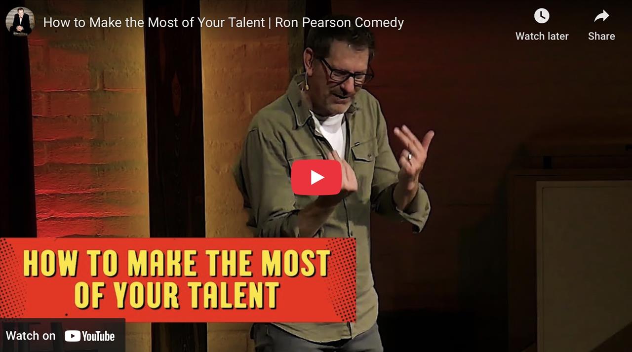 <p>&nbsp;</p>

<p>Comedian Ron Pearson on how to make the most of your talent&hellip;<br />
&nbsp;</p>
