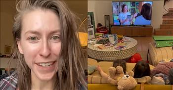<p>Eden Sher&rsquo;s kids see her on &ldquo;The Middle,&rdquo; and their response is priceless. The little ones spotted their mother while watching an episode of the beloved sitcom and had quite the reaction, likely one their mom was not expecting. Watch the short but hysterical clip to hear how the children reacted to seeing their mother on &ldquo;The Middle.&rdquo;</p>

<p>&ldquo;The Middle&rdquo; was a sitcom that ran for nine seasons on ABC. The show was about the everyday lives and struggles of the Hecks, a family of five who live in fictional Orson, Indiana. Patricia Heaton starred as Frankie Heaton, the mother of the Heck family and the show&rsquo;s main character. Eden Sher, as Sue Heck, was the family&rsquo;s middle child.</p>

<p>Sue was, in many ways, the prototypical middle child. She was always trying to get the attention and approval of her parents, Frankie and Mike, and anyone else, for that matter. But no matter what she did, Sue always failed miserably, with her attempts often ending with hilariously disastrous results. However, no matter how frequently she failed, Sue never lost her happy-go-lucky personality and sunny disposition. She was the eternal optimist.</p>

<p>In <a href="https://www.youtube.com/shorts/hZT-DRZ9oTQ">a clip posted on YouTube</a>, Eden mentioned that she recently showed her children the beloved sitcom, &ldquo;The Middle.&rdquo; (How does the actress who played Sue Heck have children already? That makes me feel so old!) Viewers see the two youngsters on the couch watching a clip of &ldquo;The Middle,&rdquo; which shows Sue telling Frankie about her ambitious summer plans.</p>

<p>Next, as Eden mentions, her kids immediately recognized the actress playing Sue Heck as &ldquo;mommy.&rdquo;</p>

<p>&ldquo;They both sat in complete silence for about 10 minutes until one of them said, &lsquo;That&rsquo;s a mommy!&rsquo;&rdquo; Eden said.</p>

<p>However, apart from seeing their mother on television, Eden&rsquo;s kids also had another reaction. While they admitted to spotting their mother on television, Eden states they didn&rsquo;t seem all that impressed. Both of her kids mentioned their desire to watch &ldquo;Bluey.&rdquo;</p>

<p>Children are incredibly honest and hilarious! Now, please turn it back to &ldquo;Bluey.&rdquo;</p>

<p><em><strong><a href="https://www.godtube.com/bible/proverbs/22-6">Proverbs 22:6</a></strong> &ldquo;Train up a child in the right way, even when he is old, he will not be turned away from it.&rdquo;</em></p>
