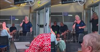 <p>A grandmother wowed the crowd with a musical performance no one saw coming. The elderly woman showed off her stunning voice with her unbelievable rendition of &lsquo;Where the Boys Are&rsquo; by Connie Francis. Watch the short but awe-inspiring clip to see and hear this woman&rsquo;s fantastic performance.</p>

<p>Aspiring musicians continue to flock to shows like The Voice, American Idol, and America&rsquo;s Got Talent, hoping to land a coveted spot on those widely watched television programs. They wish their audition will catch the right person&rsquo;s eye or ear and launch them into a lucrative career in the entertainment business.</p>

<p>Entertainment is a highly competitive, cutthroat field, so getting on those shows is one way to get a foot in the door. Now, thanks to social media and how it&rsquo;s nearly everywhere we turn, going viral on Instagram or TikTok will also help an aspiring musician out considerably. Going viral for her surprising and amazing singing voice is just what one woman has done.</p>

<p><a href="https://www.tiktok.com/@kayleigh1991xx/video/7501797908455394582">The short clip posted on TikTok</a> begins with the grandmother standing in front of a crowded room, holding a microphone as the music starts. Little do they know that they are in for a massive surprise. A few moments later, the woman begins singing, and her outstanding voice is immediately apparent. The video captures several people whose minds are blown while listening to this incredibly talented woman.</p>

<p>One woman, in particular, is captured with her mouth hanging wide open as she turns to the person next to her and then turns around to look at the woman singing. She clearly cannot believe what she is hearing. She expresses the look and feeling most people likely have whenever they see this clip.</p>

<p>What an absolutely stunning and magnificent voice! This woman could likely sing anything and make it sound heavenly.</p>

<p><em><strong><a href="https://www.godtube.com/bible/colossians/3-16">Colossians 3:16</a></strong> &nbsp;&ldquo;Let the word of Christ dwell in you richly in all wisdom; teaching and admonishing one another in psalms and hymns and spiritual songs, singing with grace in your hearts to the Lord.&rdquo;</em></p>
