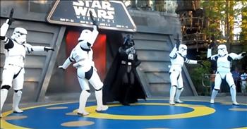 <p>Darth Vader and a handful of Stormtroopers crushed the dance floor with the epic &ldquo;Beat It&rdquo; routine. The villains from the beloved &ldquo;Star Wars&rdquo; franchise showed that despite their penchant for evil, they still have some fancy and impressive footwork. Watch the short but awe-inspiring clip to see Darth Vader and some Stormtroopers give a fantastic dance performance to a Michael Jackson classic.</p>

<p>When it comes to film franchises, they do not get any bigger or more beloved than &ldquo;Star Wars.&rdquo; Those movies have been made since the late 1970s, with &ldquo;Star Wars&rdquo; television series and films continuing to be churned out at an impressive rate. And the franchise's popularity has not waned during its nearly 50-year existence. If anything, the popularity of &ldquo;Star Wars&rdquo; continues to grow.</p>

<p>A big part of that persistent love and regard for anything &ldquo;Star Wars&rdquo; has to be because of the franchise&rsquo;s iconic and deep-voiced villain, Darth Vader. He is a character everyone loves to hate and is known by everyone, even those who aren&rsquo;t &ldquo;Star Wars&rdquo; fanatics. <a href="https://www.youtube.com/watch?v=sm-i21YVx3Y">In a clip posted on YouTube</a>, Darth and a few of his henchmen, the equally iconic Stormtroopers, show off their surprising skills on the dance floor.</p>

<p>The video starts with the Stormtroopers, complete with guns, rhythmically moving about the stage. However, seconds into their performance, they make way for someone else to enter the dance floor: the one and only Darth Vader.</p>

<p>In a highly choreographed dance number, Darth and the guys show off their fancy footwork to Michael Jackson&rsquo;s &ldquo;Beat It.&rdquo; It&rsquo;s an immensely impressive and surprising routine. When did you last witness a villain at Darth Vader&rsquo;s status dance to an iconic song from the King of Pop? I&rsquo;m guessing never.</p>

<p>My only complaint with their entire routine is their choice of song. Wouldn&rsquo;t it have made more sense for them to dance to Michael&rsquo;s &ldquo;Bad?&rdquo;</p>

<p><em><strong><a href="https://www.godtube.com/bible/psalms/149-3">Psalm 149:3</a></strong> &ldquo;Let them give praise to his name in the dance: let them make melody to him with instruments of brass and corded instruments of music.&rdquo;</em></p>
