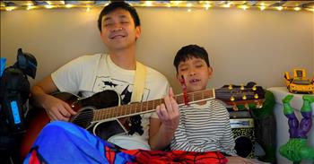 <p>A father and a son turned in a stunning cover of the classic tune &ldquo;A Thousand Years.&rdquo; The talented father-son duo showed off their immense musical gifts with the beloved Christina Perri song. Watch the short but awe-inspiring clip to see and hear their fantastic rendition of &ldquo;A Thousand Years.&rdquo;</p>

<p>Musical covers are a timeless tradition that will not disappear anytime soon. YouTube, Instagram and other popular social media platforms are full of videos where people sing or play someone else&rsquo;s song. As long as musicians produce and release original songs, others will continue to cover them, more than likely long into the future.</p>

<p>Who doesn&rsquo;t appreciate a good cover now and then? Sometimes, another musician&rsquo;s interpretation of or take on a classic song is even better than the original. Those cases are few and far between, but covers that are better than the original exist. The one that likely immediately comes to most people&rsquo;s minds is Tina Turner&rsquo;s cover of Creedence Clearwater Revival&rsquo;s &ldquo;Proud Mary.&rdquo; Hers is much better, and no argument can be made otherwise.</p>

<p><a href="https://www.youtube.com/watch?v=VoZ8BM-TN4w">A clip posted on YouTube</a> shows a father and his son covering &ldquo;A Thousand Years&rdquo; by Christina Perri. Both are obviously very musically talented, which is completely apparent in this show clip. Dad plays the guitar and sings while his son also lends his voice. Throughout the clip, the youngster shows off his range, reaching for, hitting and holding several high notes.</p>

<p>I&rsquo;m not trying to argue that their cover is better or even close to the original, but their rendition of &ldquo;A Thousand Years&rdquo; is certainly worth several listens. It&rsquo;s an outstanding performance of a beautiful song. The father and his young son have been blessed musically, and they sing and perform with such ease, making it look effortless.</p>

<p><em><strong><a href="https://www.godtube.com/bible/colossians/3-16">Colossians 3:16</a></strong> &ldquo;Let the word of Christ dwell in you richly in all wisdom; teaching and admonishing one another in psalms and hymns and spiritual songs, singing with grace in your hearts to the Lord.&rdquo;</em></p>
