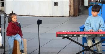 <p>Check out this sweet cover of the song &lsquo;Let It Be&rsquo; by The Beatles performed by one talented toddler. He is also performing with his older siblings, one who is playing the keyboard and one who is on violin, and they all sound wonderful together. This is a family performance that is sure to melt your heart!</p>

<p>&lsquo;When I find myself in times of trouble, Mother Mary comes to me<br />
Speaking words of wisdom, let it be<br />
And in my hour of darkness she is standing right in front of me<br />
Speaking words of wisdom, let it be&rsquo;</p>

<p>The talented performers in this video are part of the Protsenko family. The little boy singing is Nicholas Protsenko, and his mother is Ella.&nbsp;</p>

<p>&ldquo;This adorable 4-year-old Nicholas Protsenko and his siblings Leo and Karolina perform a beautiful cover of &lsquo;Let It Be&rsquo; by The Beatles &mdash; and the crowd was in awe!&rdquo; reads the <a href="https://www.youtube.com/watch?v=lCFPODBr7js">caption</a> of the YouTube video. &ldquo;His sweet voice and their musical talent brought smiles to everyone watching.&rdquo;</p>

<p>It is not just the audience that forms on the street that enjoy watching these family musicians. The Protsenko family also have many fans online who really love their musical videos.</p>

<p>&ldquo;Cute and beautiful performance from the amazing, talented Protsenko siblings,&rdquo; <a href="https://www.youtube.com/watch?v=lCFPODBr7js">comments</a> one person online after watching the video.</p>

<p>&ldquo;Thank you, Nicholas, Leo, and Karolina, for the joy you give us! God bless and keep you!&rdquo; <a href="https://www.youtube.com/watch?v=lCFPODBr7js">writes</a> another person.</p>

<p>This is one family where everyone has a deep love for one another and music. Karolina, the oldest of her siblings, is a talented young musician who plays violin, sings, and also loves to read and bake. Leo is known to pick up any instrument and sing along whenever he hears the music. He&rsquo;s also very good at playing piano. Nicholas, the youngest of the bunch, also plays piano and uses his voice to add music to the family.</p>

<p>What a sweet family video of these three siblings performing &lsquo;Let It Be&rsquo;. We hope that you enjoyed watching it today!</p>
