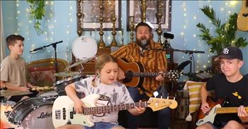 <p>Check out this talented family band&rsquo;s cover of the song &lsquo;Garden Party&rsquo; by Ricky Nelson. The family band is called Colt Clark and the Quarantine Kids, and they can really rock out! This is one awesome rendition that will leave you smiling.</p>

<p>&lsquo;I went to a garden party to reminisce with my old friends<br />
A chance to share old memories and play our songs again<br />
When I got to the garden party, they all knew my name<br />
But no one recognized me, I didn't look the same&rsquo;</p>

<p>What a great cover! And all of the family members look like they are really enjoying themselves while they play together.&nbsp;</p>

<p>The Clark family is made up of Colt, a professional musician, Aubree, a photographer, and their three children. They homeschool their two sons and daughter, and part of what they do together is learn to play a new song every day. They decided to record some of their performances and share them online, and we are so happy that they did. Because this family band is just so fun to watch!</p>

<p>&ldquo;Tonight's song is a little bit different from what we usually play, but sometimes different is good!&rdquo; reads the <a href="https://www.youtube.com/watch?v=PtZ1fy9rjOE">caption</a> of their YouTube video. &ldquo;Colt told us the story behind this song and its meaning and now the words make more sense. I always thought it was just a random list of people at an actual garden party. Apparently, &lsquo;garden party&rsquo; is about the 1971 concert at Madison Square Garden when Ricky Nelson wasn't treated very kindly by the audience. Hope you enjoy our version.&rdquo;</p>

<p>Colt Clark and the Quarantine Kids have many fans online, and hundreds of people have shared about how much they love this cover of &lsquo;Garden Party.&rsquo;</p>

<p>&ldquo;If this doesn&rsquo;t touch you then check your pulse! This is such a great cover of a Ricky Nelson song!&rdquo; <a href="https://www.youtube.com/watch?v=PtZ1fy9rjOE">comments</a> one person online after watching the music video. &ldquo;Such an amazing group of musicians who have never done a bad song! Keep the music coming! I truly love and appreciate it!&rdquo;</p>

<p>We hope you also enjoyed watching this cover of &lsquo;Garden Party&rsquo; today!</p>

