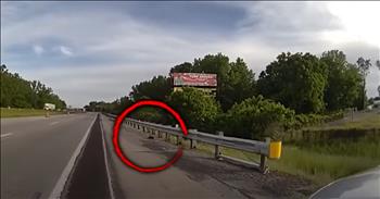 <p>A police officer stepped in to help a frightened baby deer and touched hearts in the process. The woman demonstrated concern, love and gentleness for the animal, which was in a dangerous position. Watch the short and tear-jerking clip to see the officer&rsquo;s heartwarming actions.</p>

<p>Law enforcement officers regularly put their safety and lives in danger. They are often some of the first people on the scene when a horrible, tragic incident happens. When others run away from the scene, they approach it to offer help and assistance.</p>

<p>Officers can never know how any given day on the job will go. What kind of calls will come over the radio? To what situation will they be called to respond? It could be anything and everything, or it could be something they happen to encounter themselves. That was the case in one powerful and moving <a href="https://www.youtube.com/watch?v=joZk3r_eLbU">video posted on YouTube</a>.</p>

<p>A police officer in Ohio noticed a baby deer lying on the side of the road. &nbsp;Instead of driving by and going about her day, she stopped and showed concern for the tiny animal&rsquo;s well-being. The video begins with the officer talking to the Department of Natural Resources to ask how to best handle the situation and what she should do with the deer. She decided it was best to remove the small deer from its present location, which was just off to the side of a busy highway.</p>

<p>The video captures the kind and caring officer physically picking up the deer. The animal is unsure about the situation and about this person approaching it. Still, the officer reassures it, treating the animal tenderly and with much care as she picks it up and puts it in a much safer location.</p>

<p>&ldquo;This thing is adorable!&rdquo; the officer says as she holds the deer.</p>

<p><em><strong><a href="https://www.godtube.com/bible/genesis/1-21">Genesis 1:21</a></strong> &ldquo;And God created great whales, and every living creature that moves, which the waters brought forth abundantly, after their kind, and every winged fowl after his kind: and God saw that it was good.&rdquo;</em></p>
